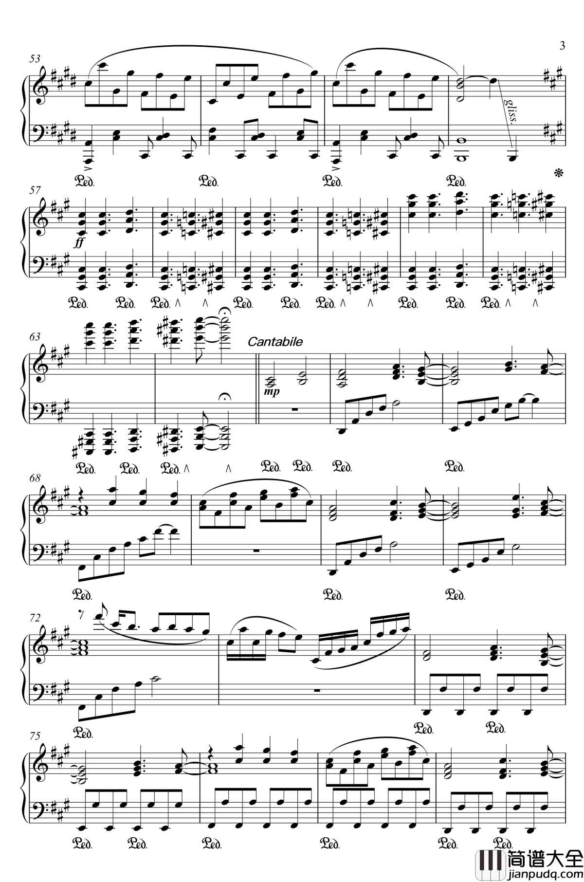 神圣庄严的古战场钢琴谱_神さびた古戦場～_Suwa_Foughten_Field__幻想游戏2_东方风神录_触手猴