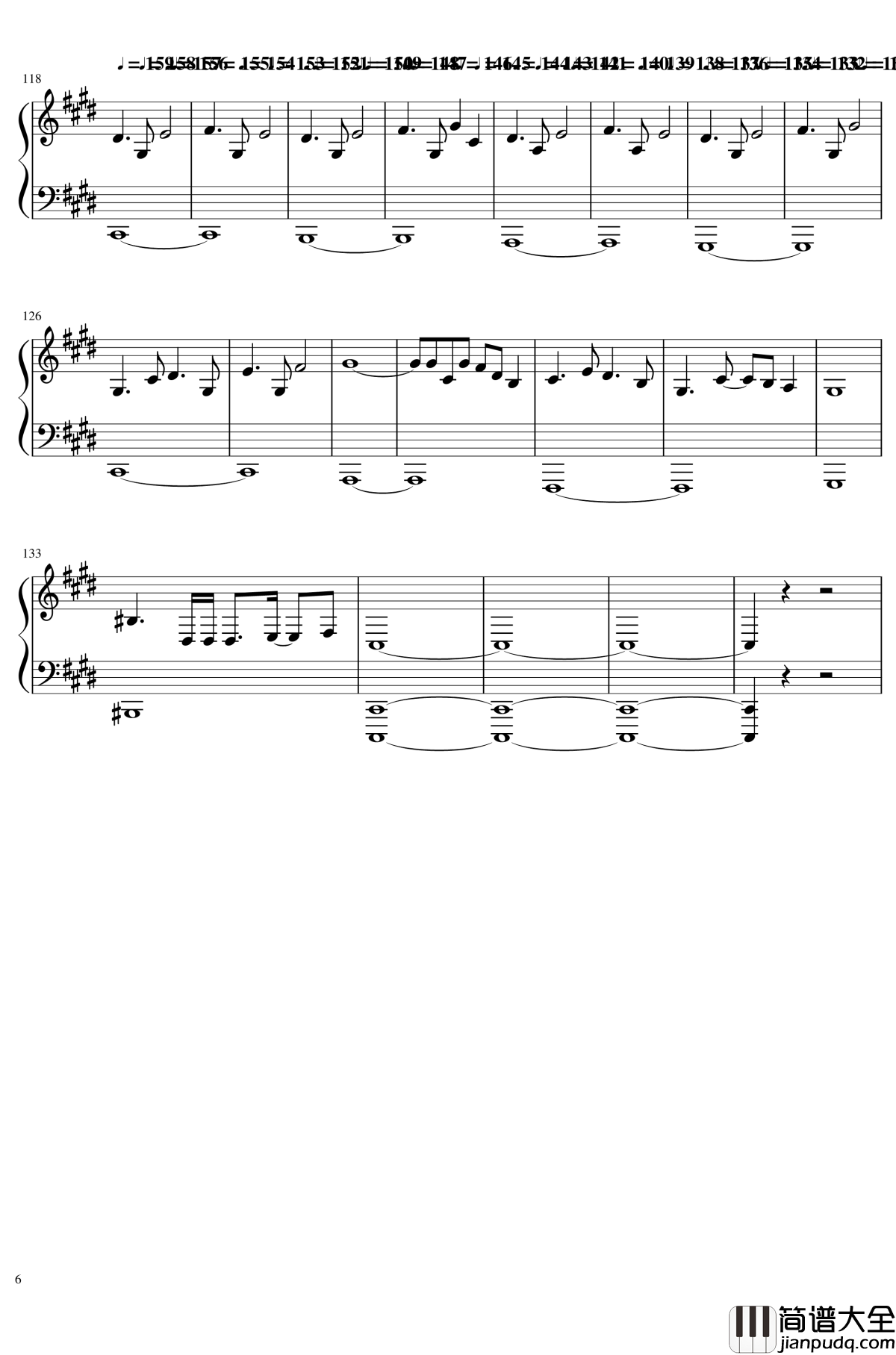 Locked_Girl_~_少女密室钢琴谱_东方红魔乡_东方project