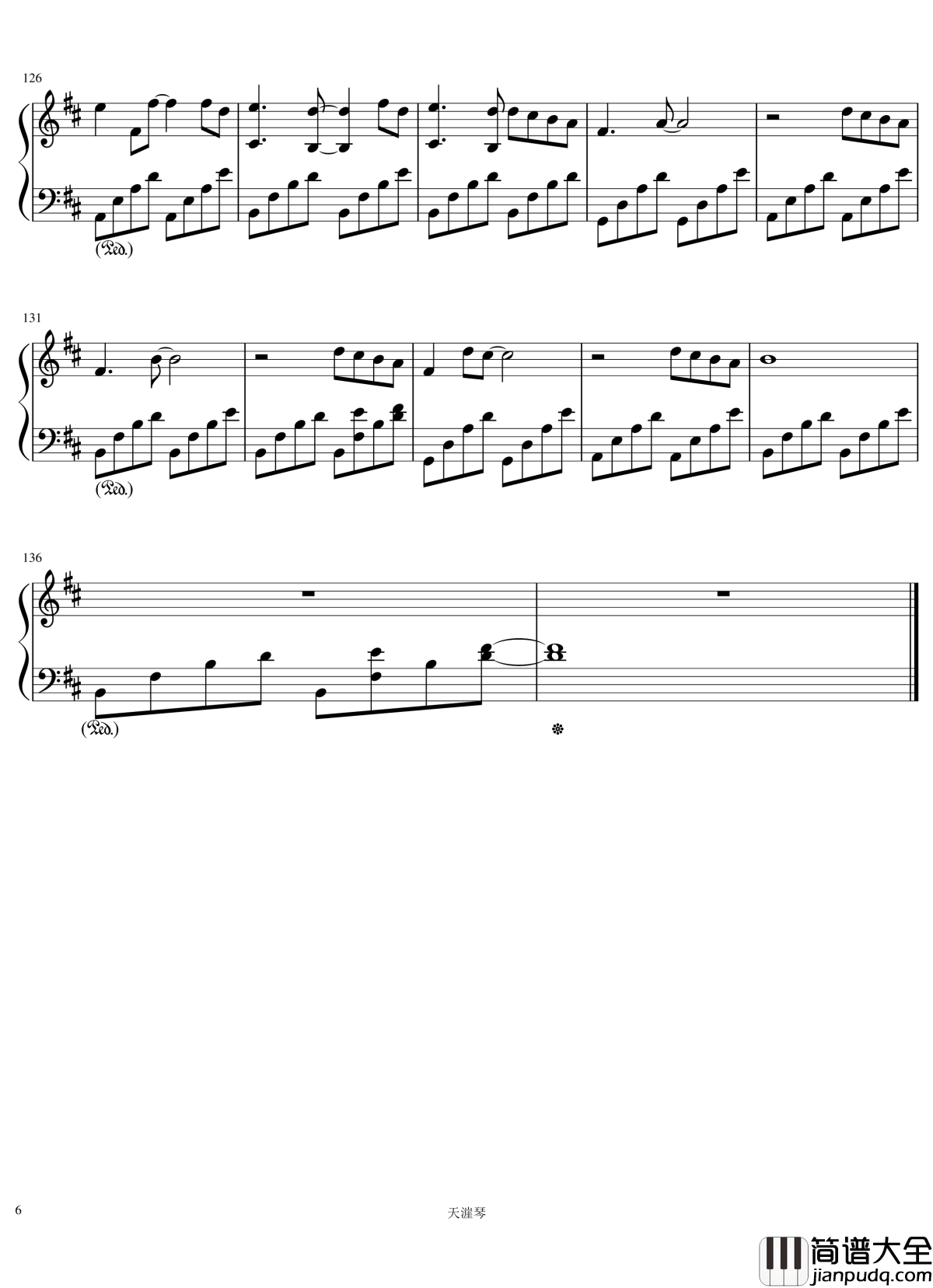 Take_me_hand钢琴谱_钢琴独奏_DAISHI_DANCE