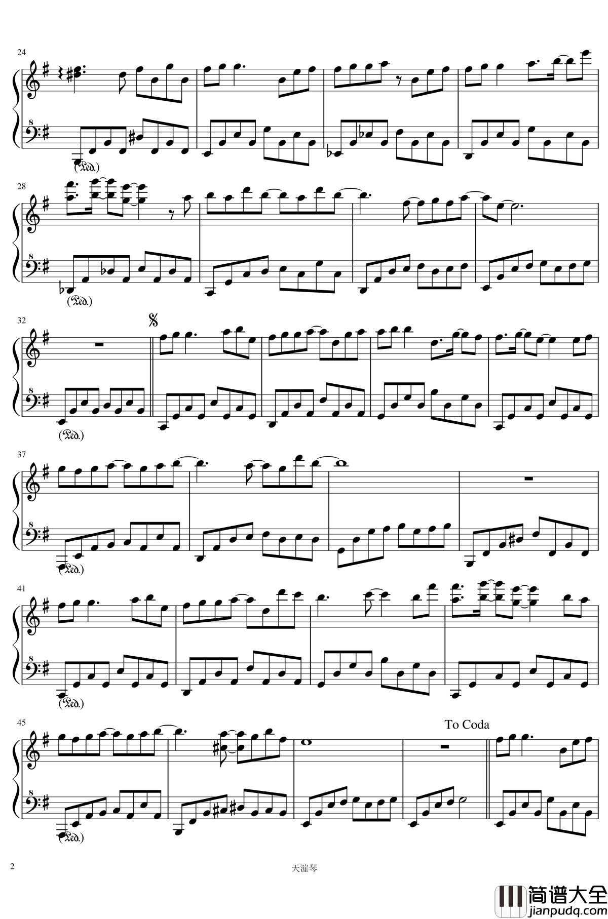 Bonus_Track钢琴谱_说不出口的话_Yulia