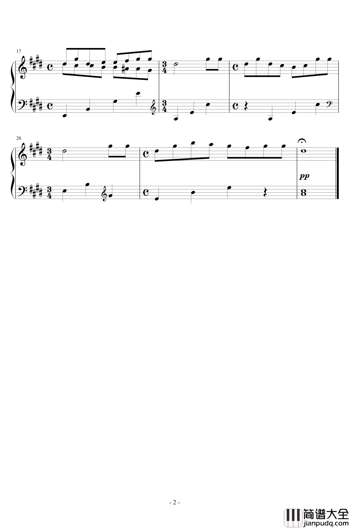 4慵懒的夏日浪漫曲钢琴谱_昴宿星团舞曲6_吉松隆