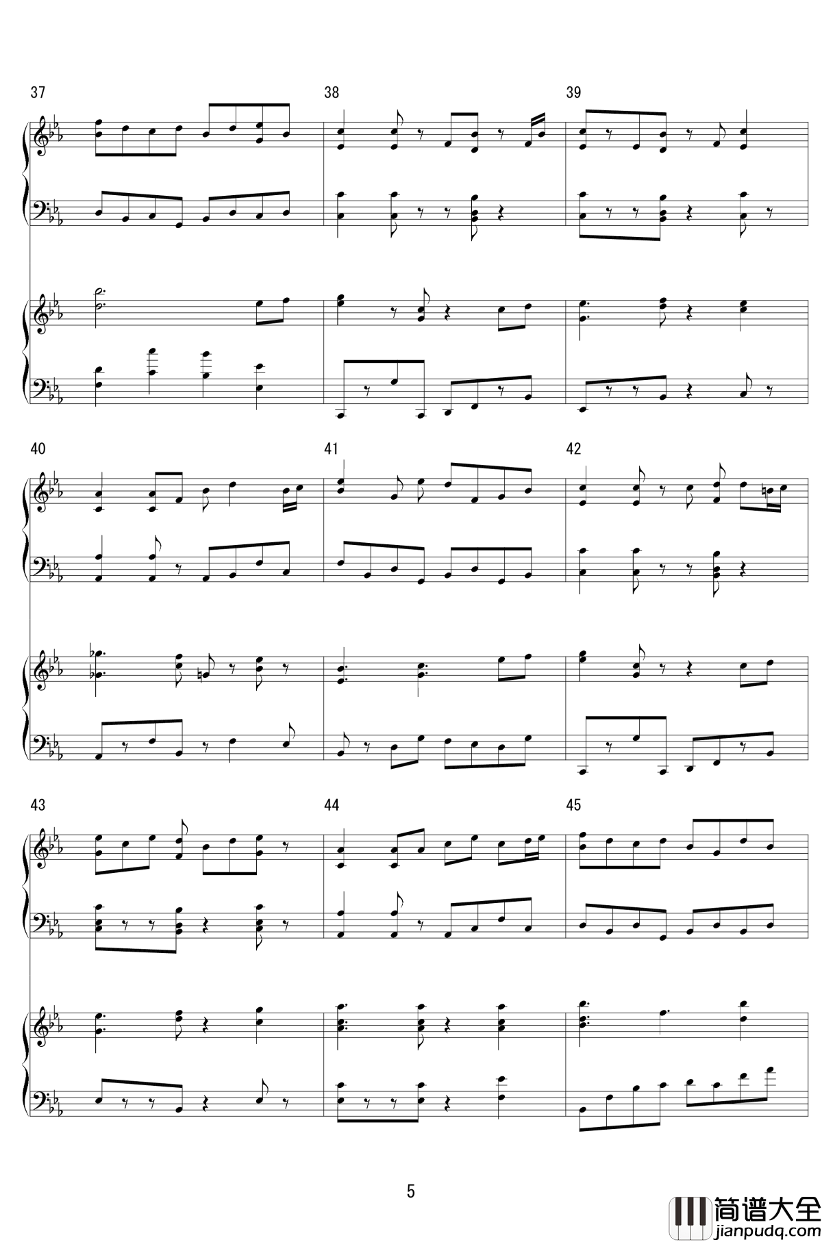 灵知的太阳信仰钢琴谱_Nuclear_Fusion_东方地灵殿_东方project