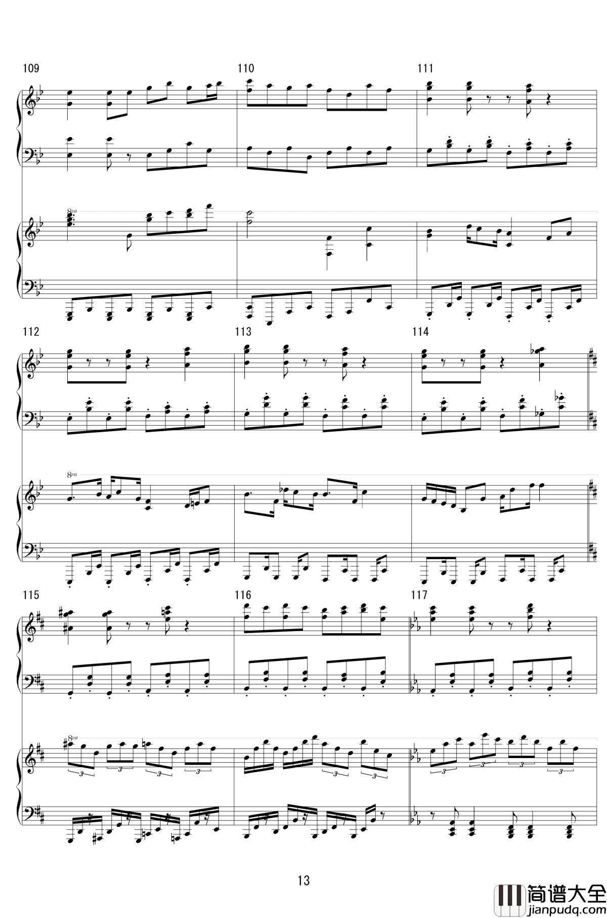 灵知的太阳信仰钢琴谱_Nuclear_Fusion_东方地灵殿_东方project