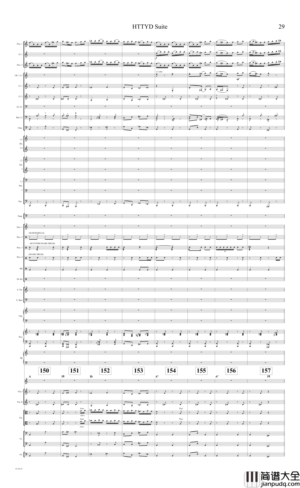 How_to_train_your_dragon_Suite钢琴谱_驯龙高手