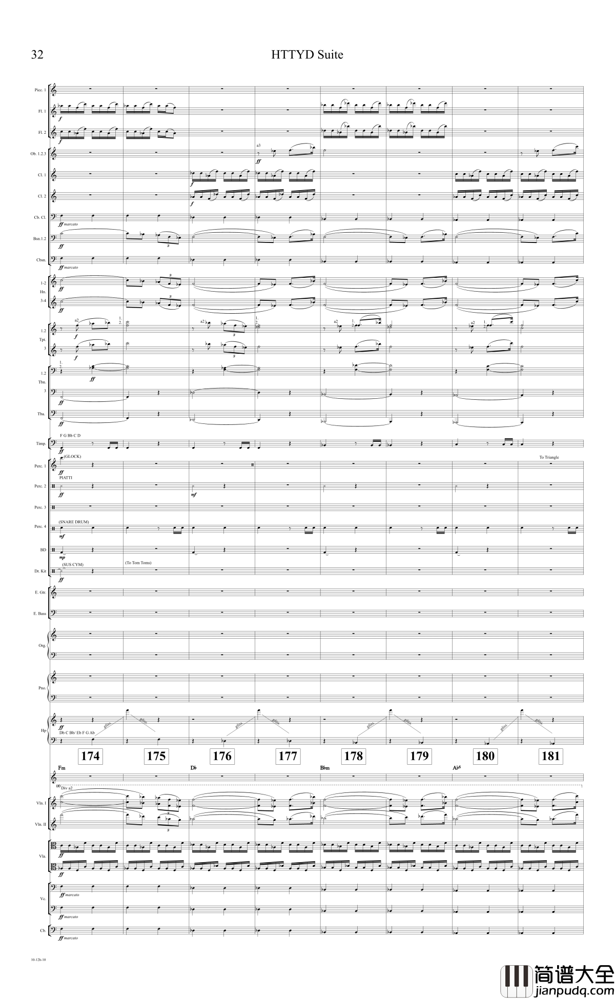 How_to_train_your_dragon_Suite钢琴谱_驯龙高手