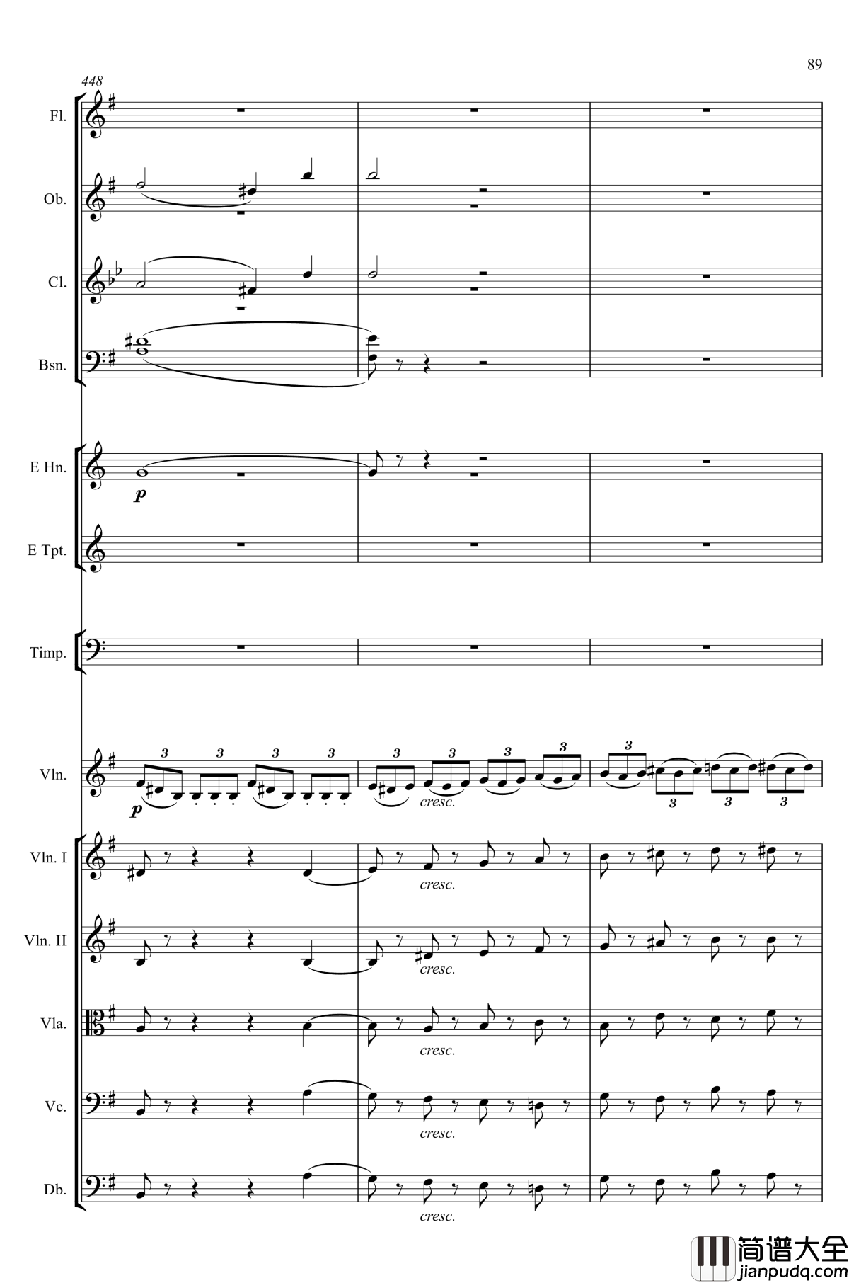 e小调小提琴协奏曲Op.64钢琴谱_第一乐章_门德尔松