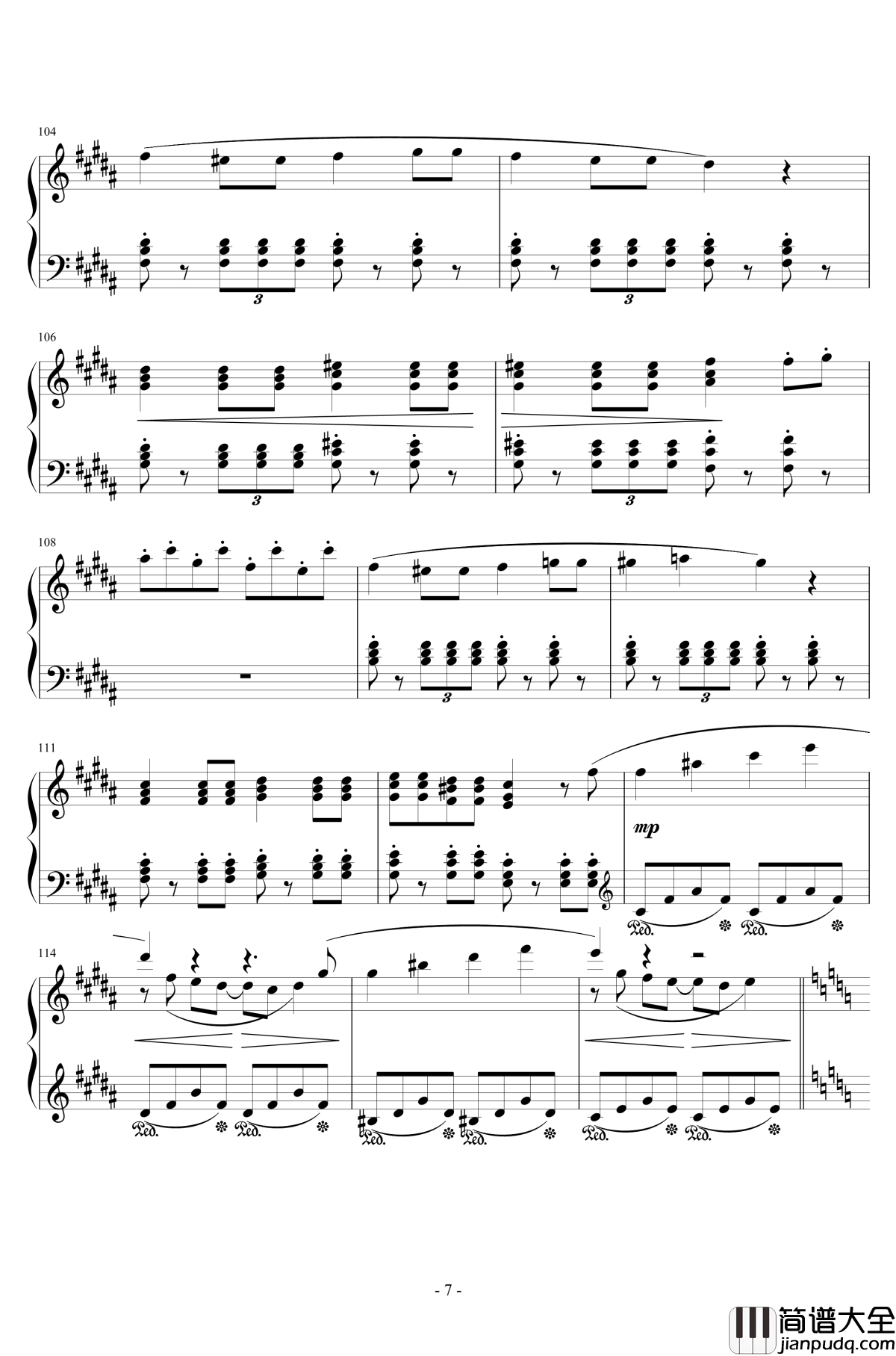 未来序曲钢琴谱_初音未来交响乐_完整版本_初音未来