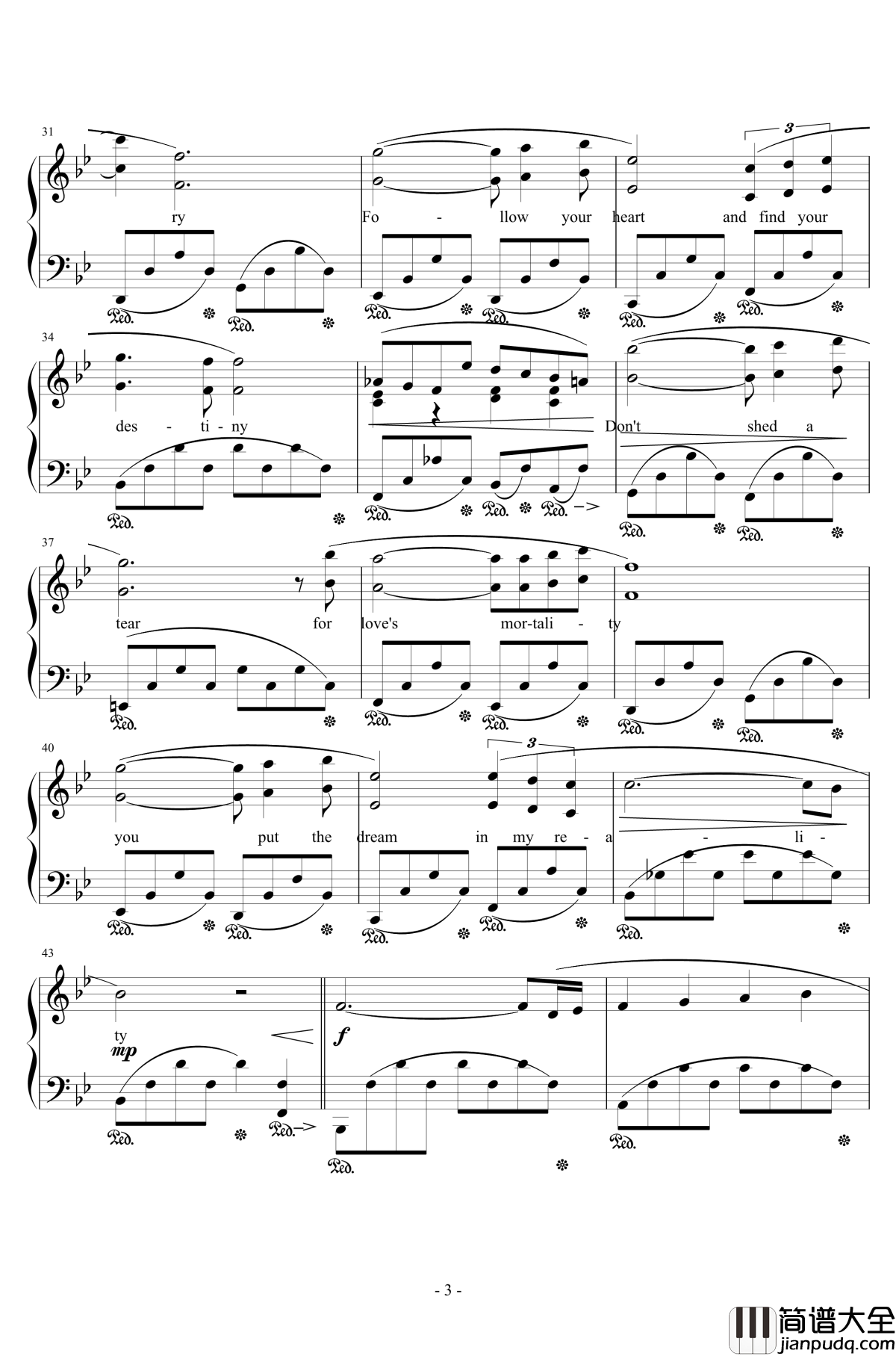 Kiss_Me_Good_Bye钢琴谱_by_Susan_Calloway_Susan_Calloway