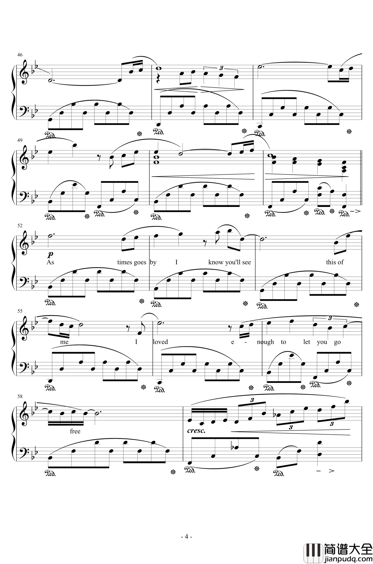 Kiss_Me_Good_Bye钢琴谱_by_Susan_Calloway_Susan_Calloway