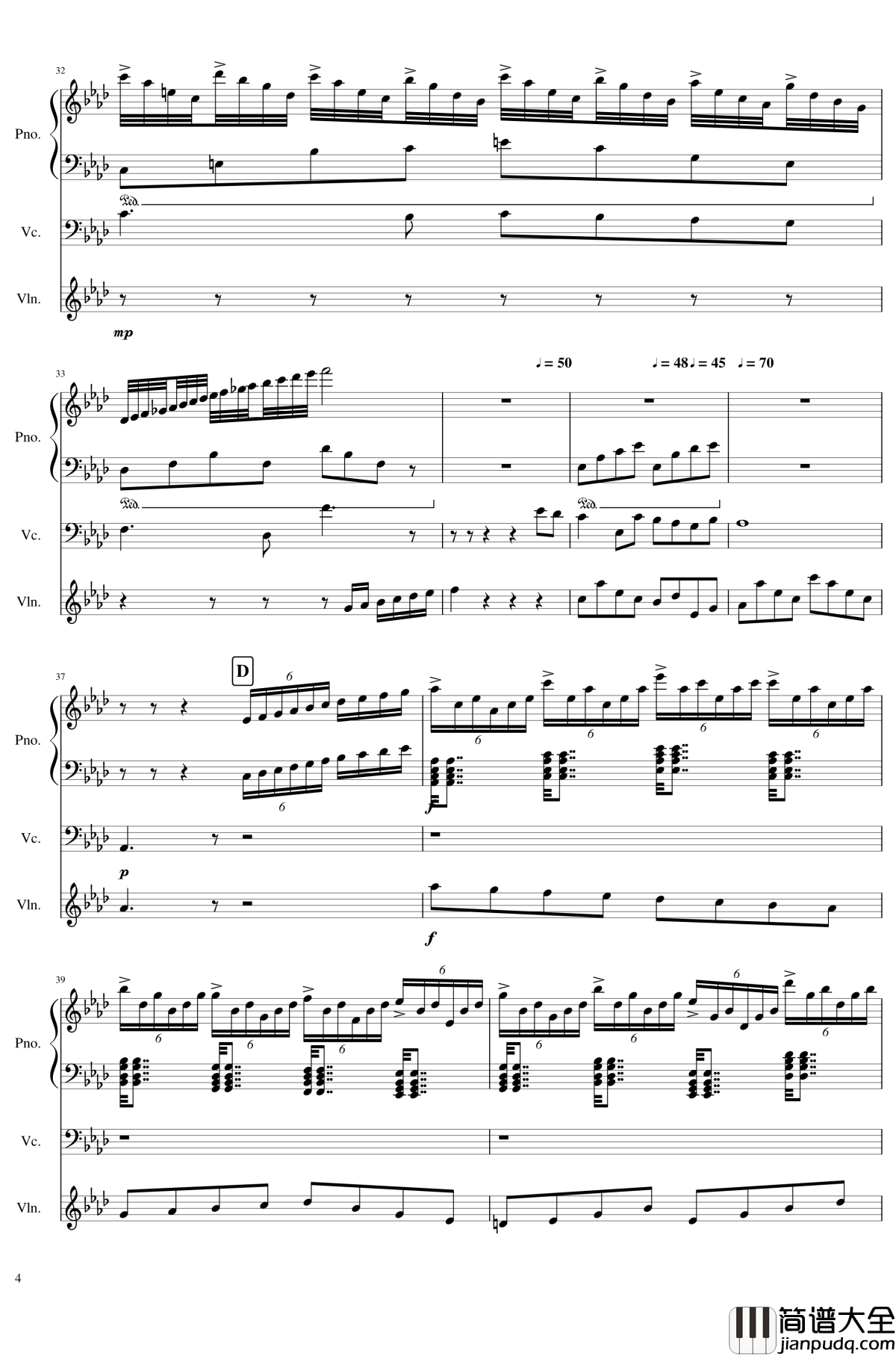 Op.3_2钢琴谱_年老色衰_SunnyAK47