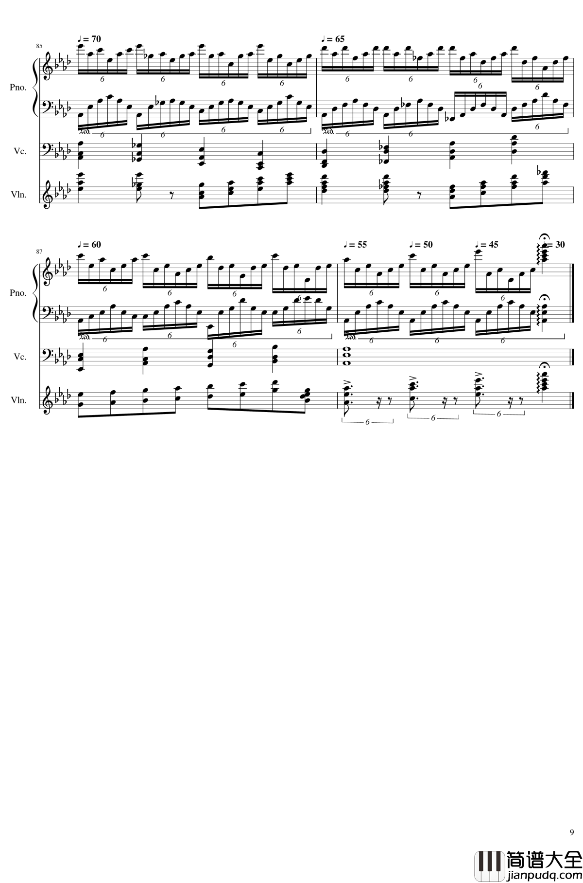 Op.3_2钢琴谱_年老色衰_SunnyAK47