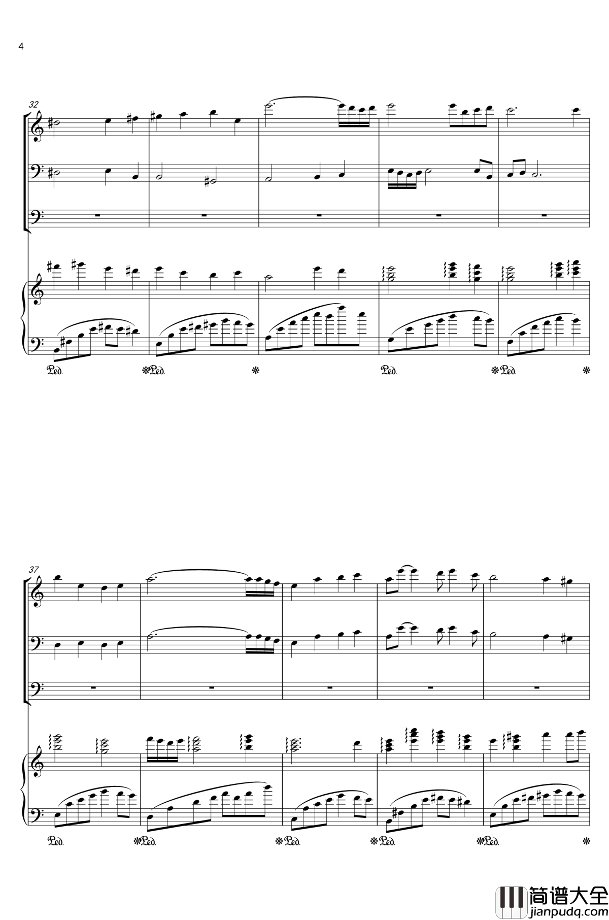 零落钢琴谱_1037854971