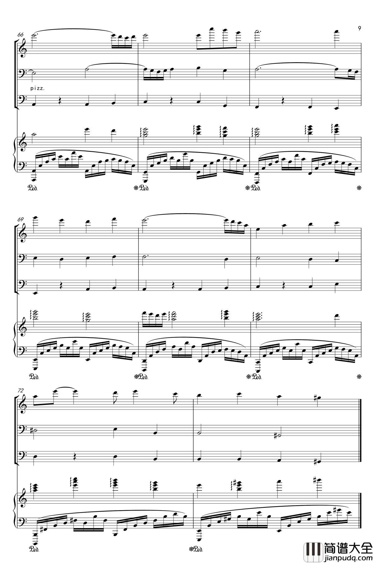 零落钢琴谱_1037854971