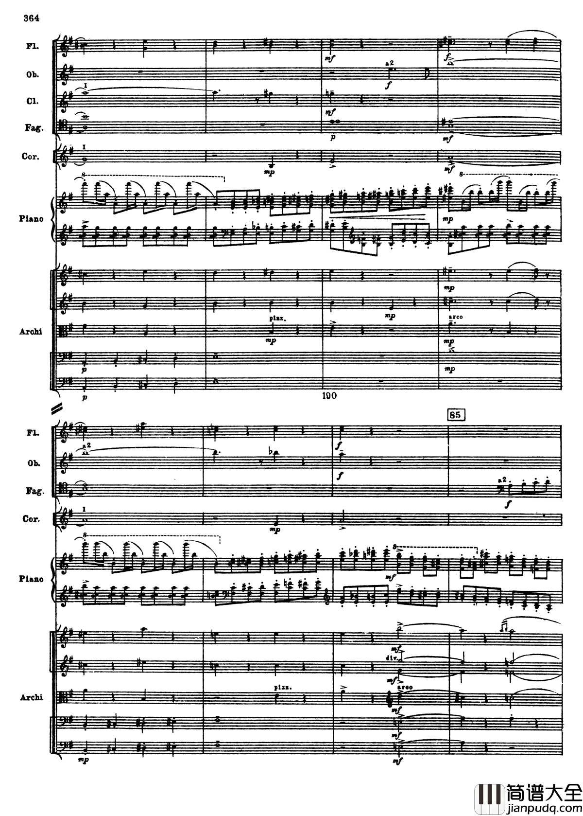 普罗科菲耶夫第三钢琴协奏曲钢琴谱_总谱_普罗科非耶夫