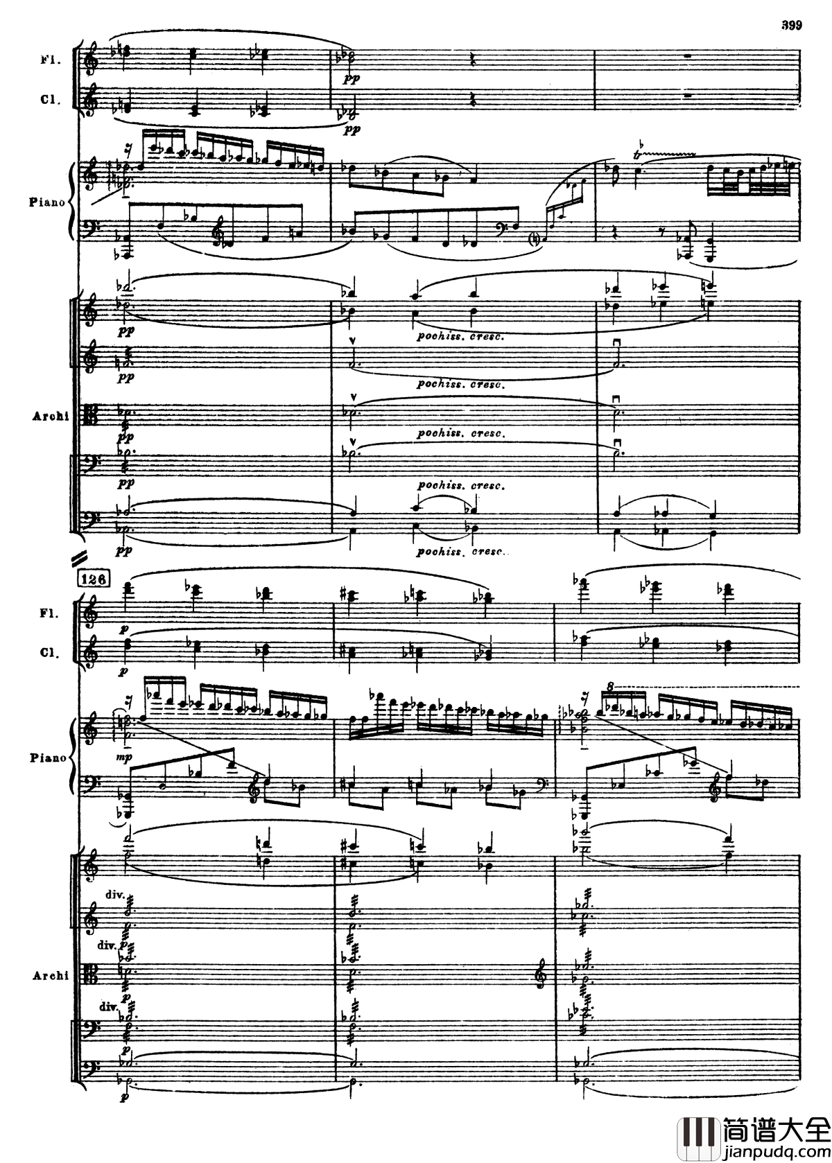 普罗科菲耶夫第三钢琴协奏曲钢琴谱_总谱_普罗科非耶夫