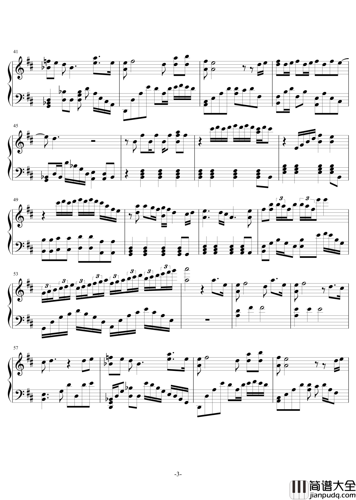 十九岁钢琴谱_黄子韬