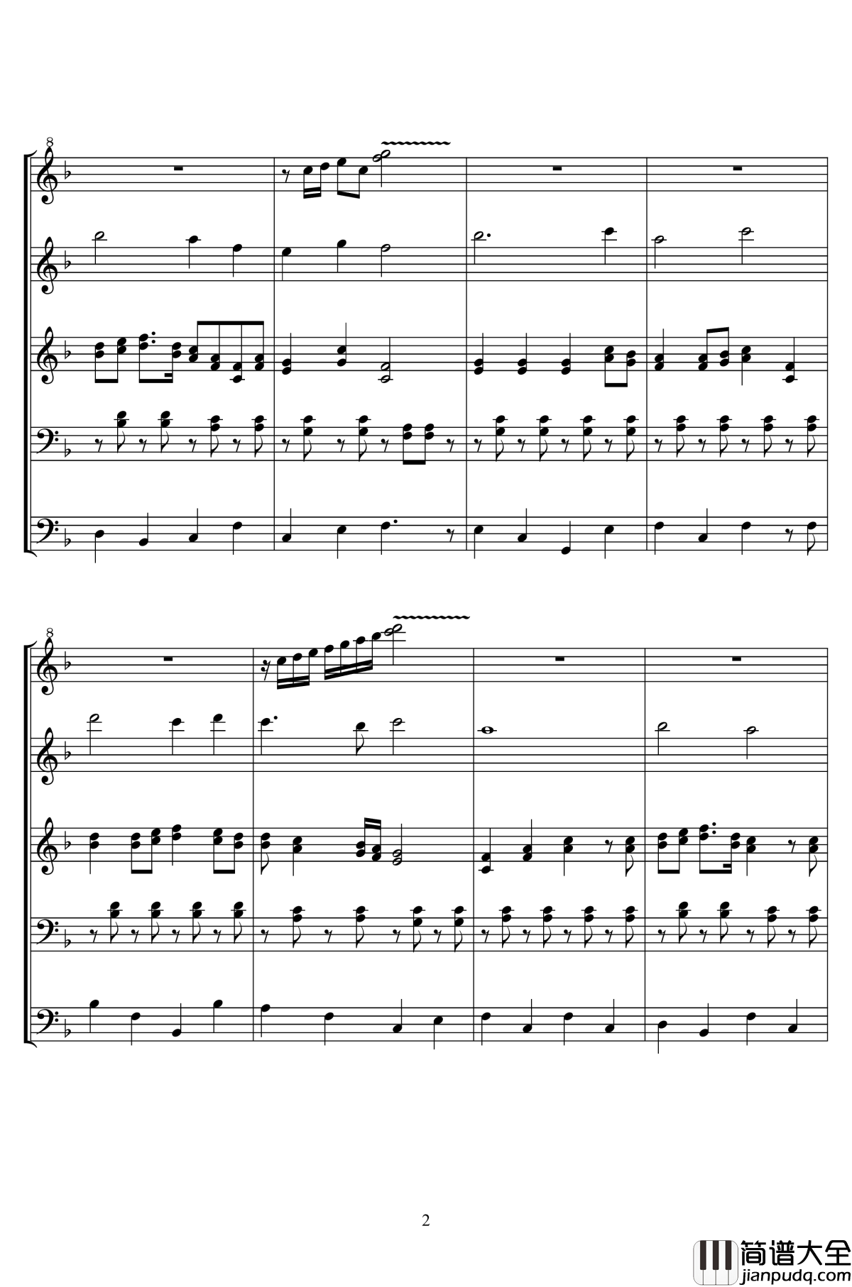 小游行钢琴谱_二夜祭