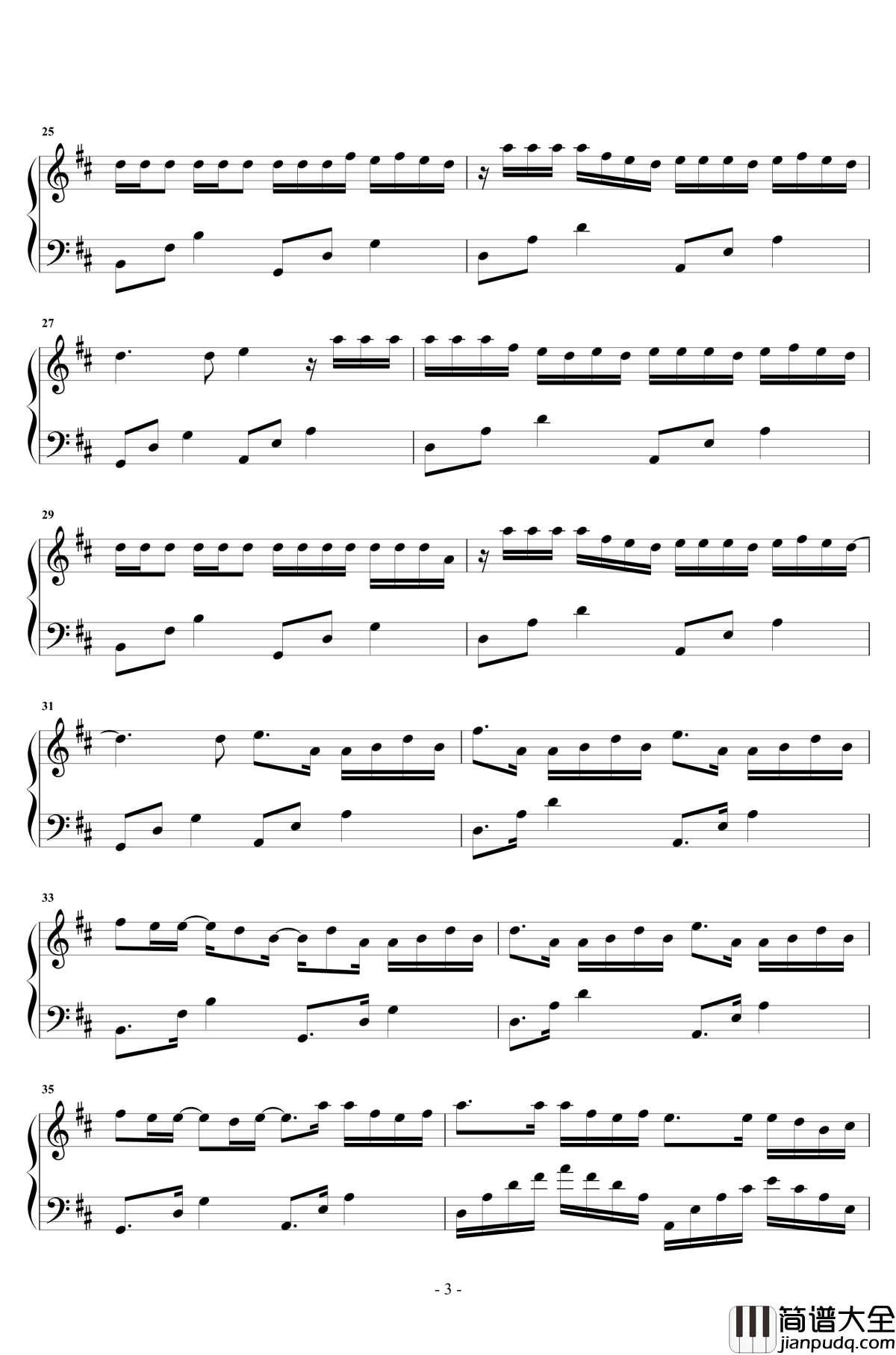 去年夏天钢琴谱_王大毛