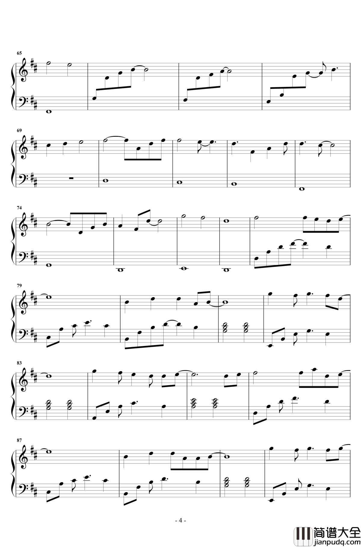 地铁等待钢琴谱_原声独奏_郭小萍