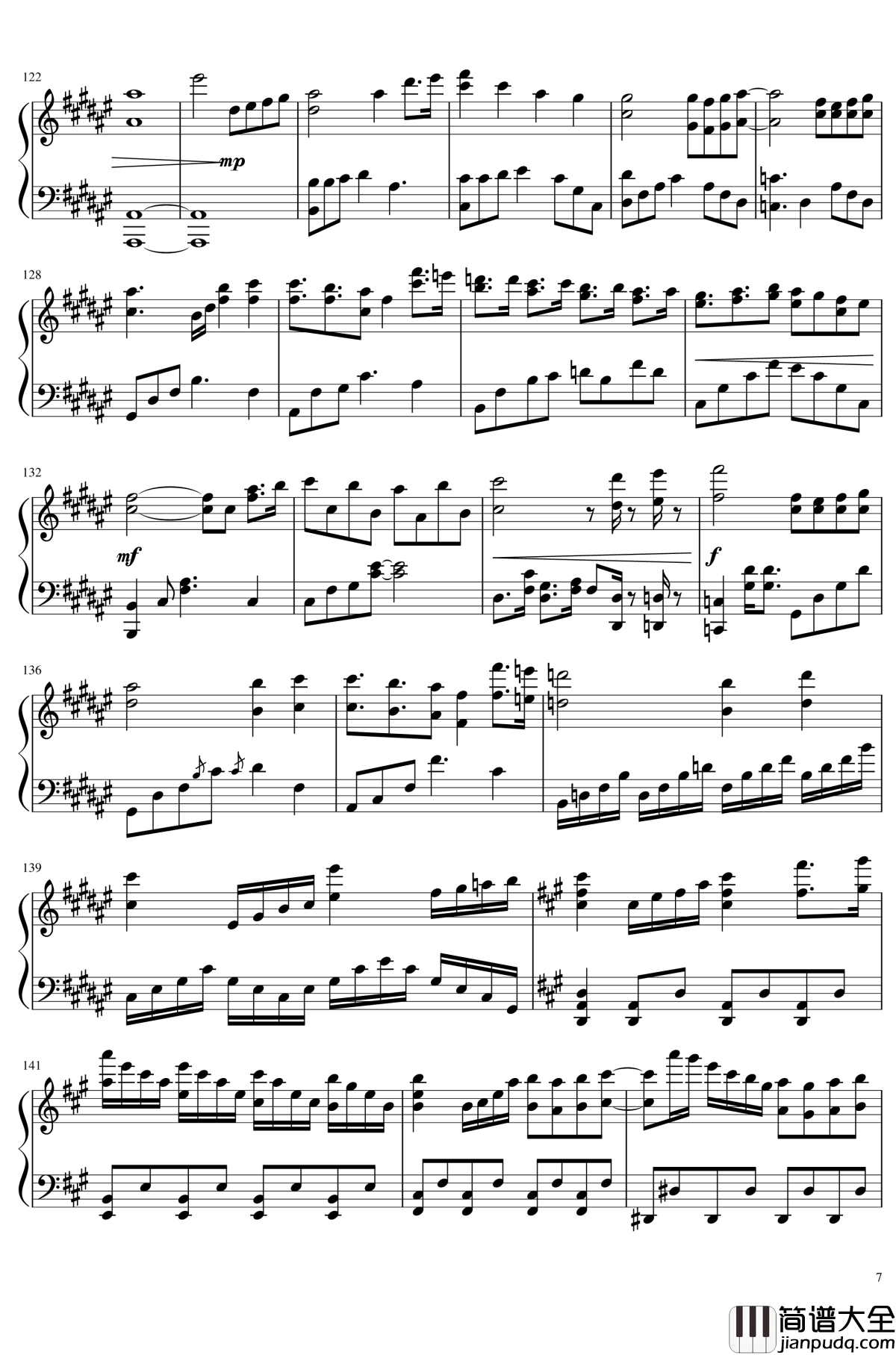 oceanus钢琴谱_full_CosMo暴走P