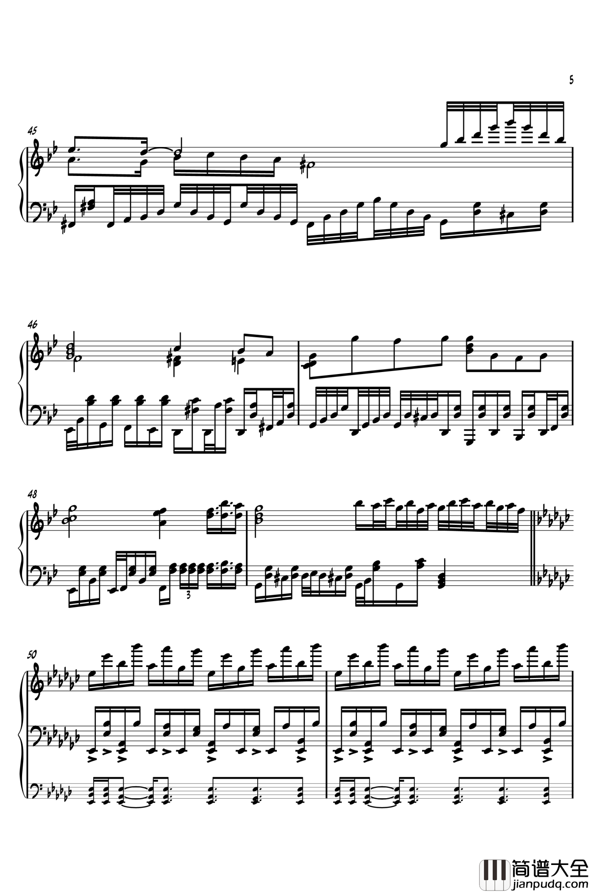 神圣庄严的古战场钢琴谱_Suwa_Foughten_Field_东方风神录_东方project