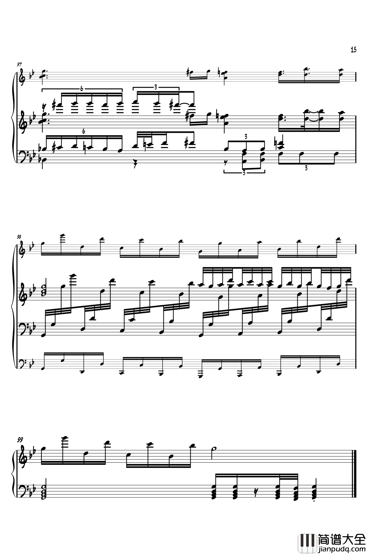 神圣庄严的古战场钢琴谱_Suwa_Foughten_Field_东方风神录_东方project