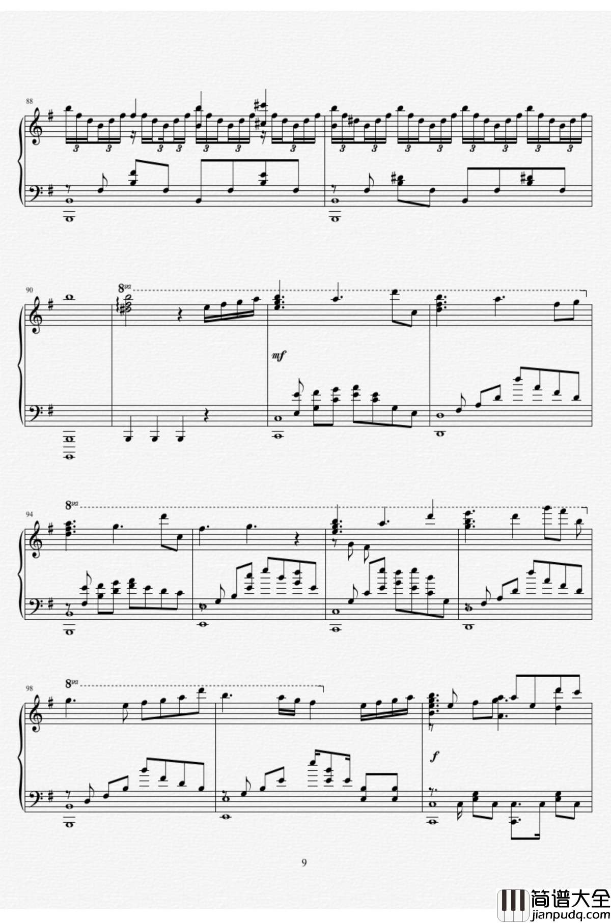 re_awake钢琴谱_命运石之门0_Steins_Gate_0_阿保刚