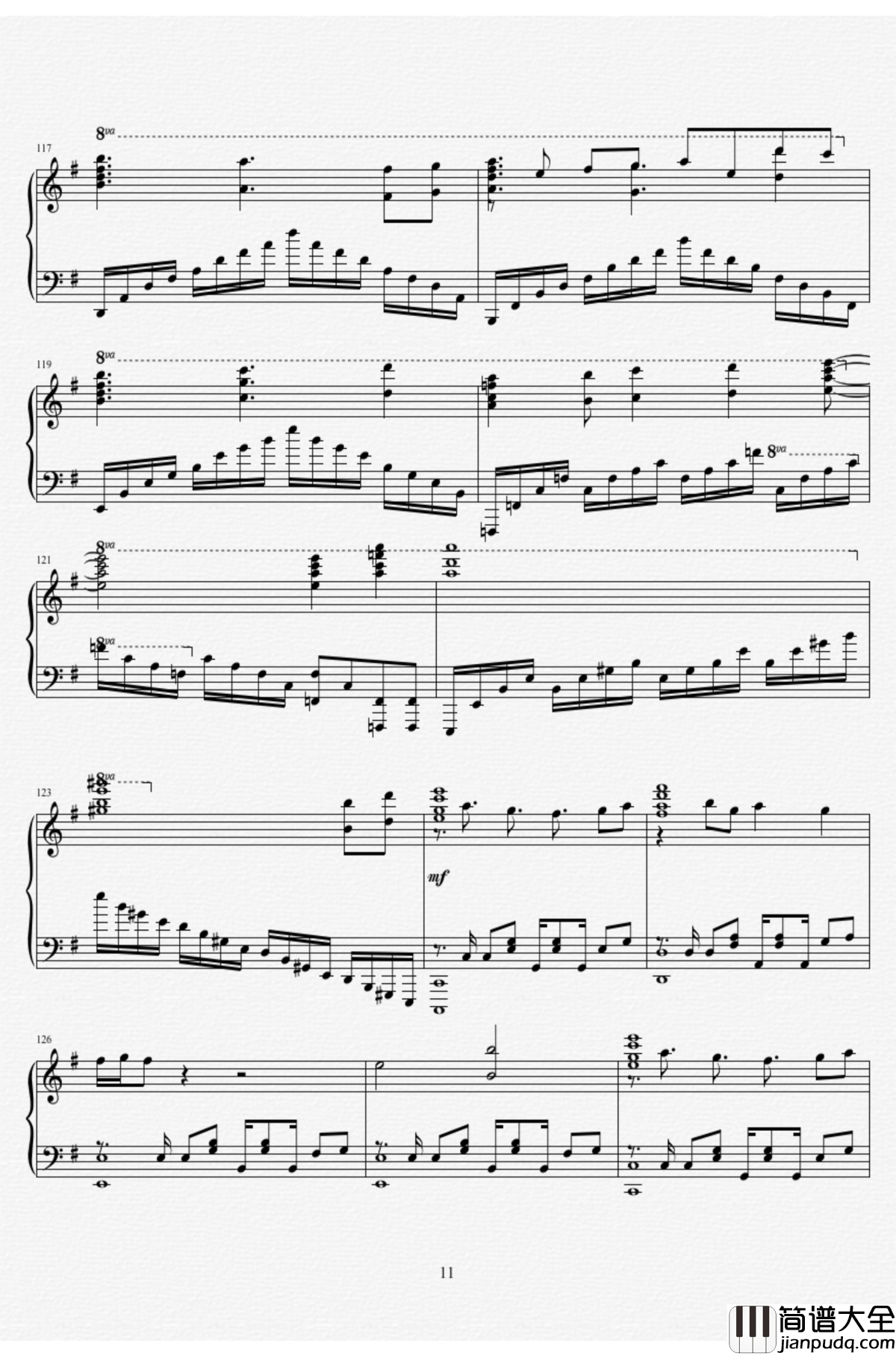 re_awake钢琴谱_命运石之门0_Steins_Gate_0_阿保刚