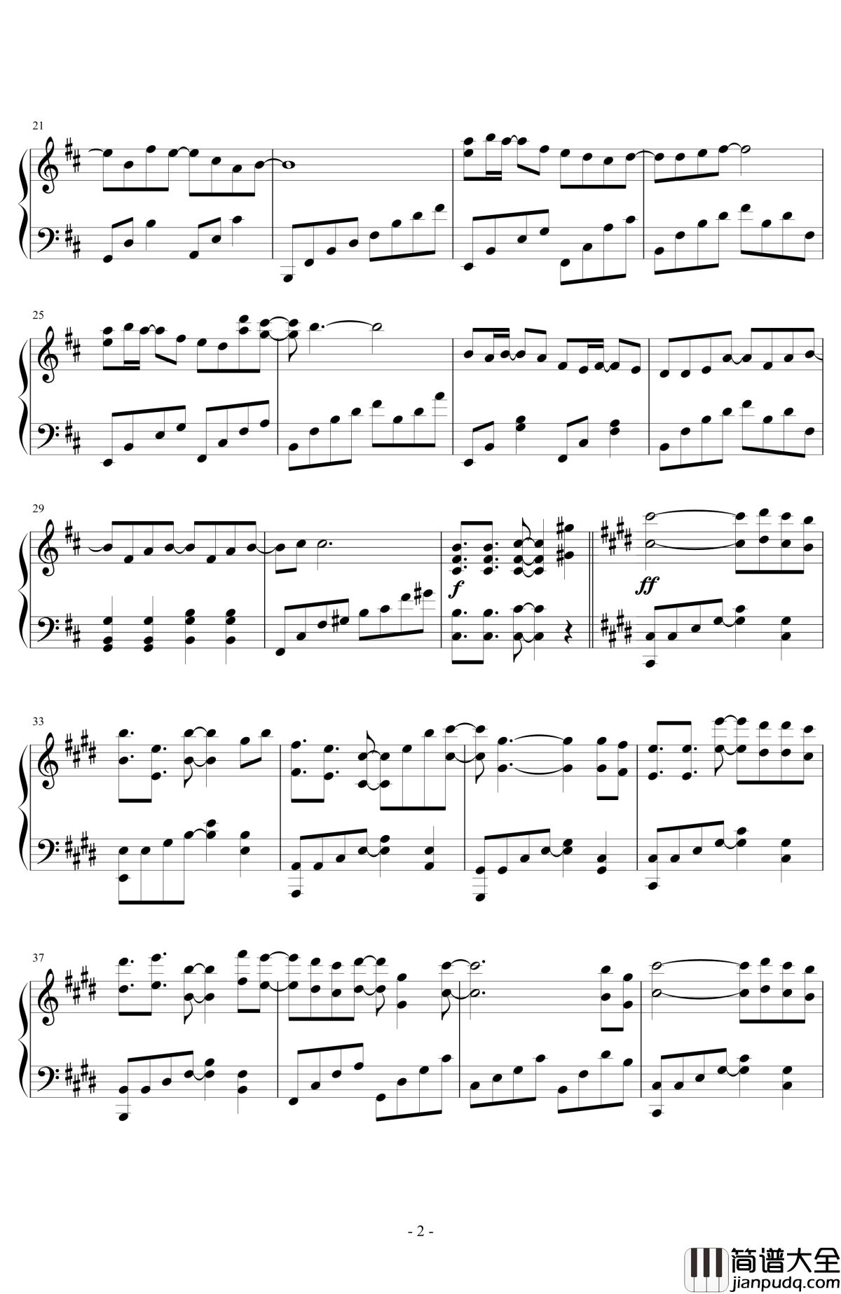 月若流金钢琴谱__杀破狼_广播剧主题曲_杀破狼