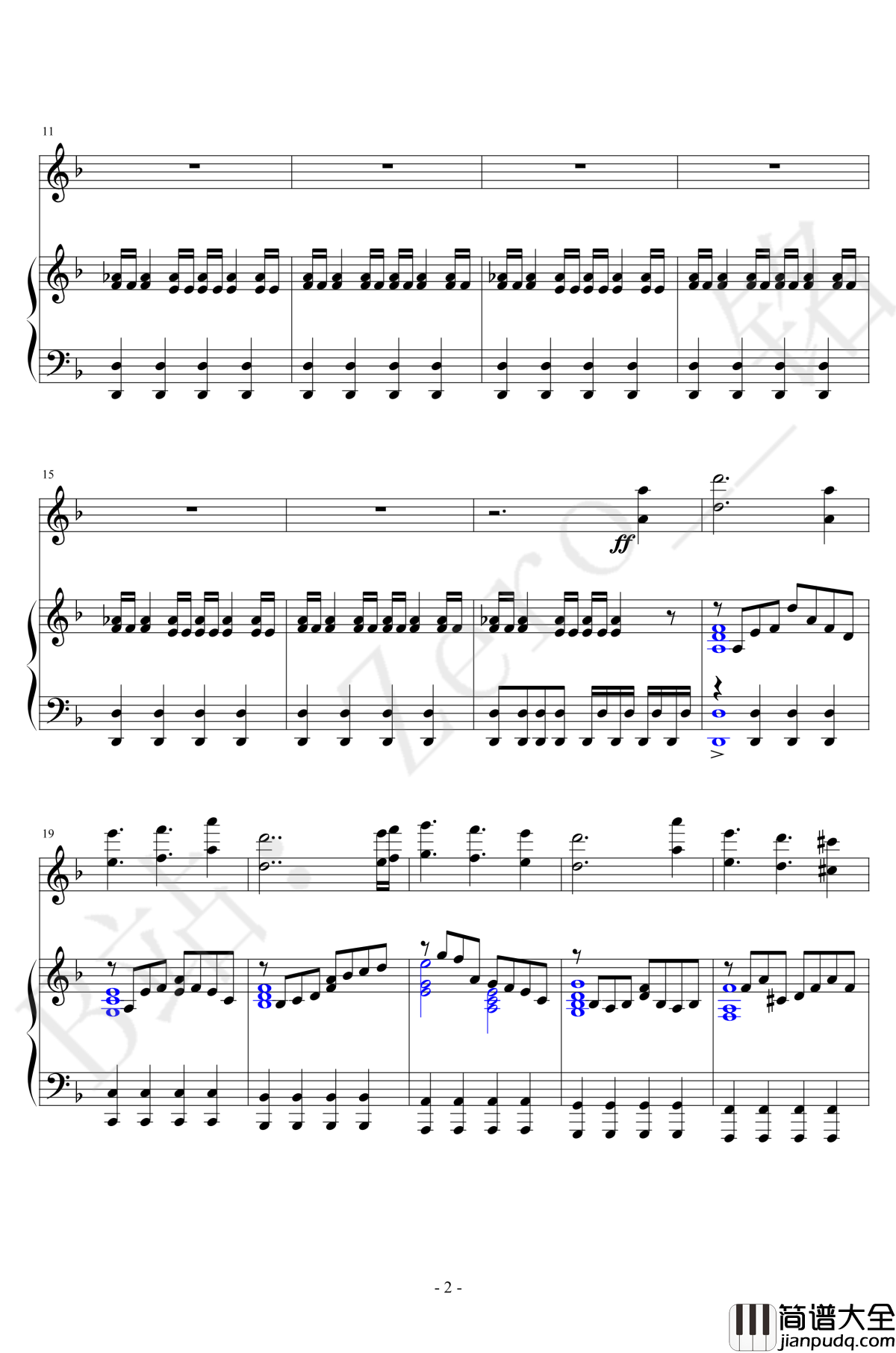 黑暗王子钢琴谱_The_Prince_of_Darkness_节奏大师