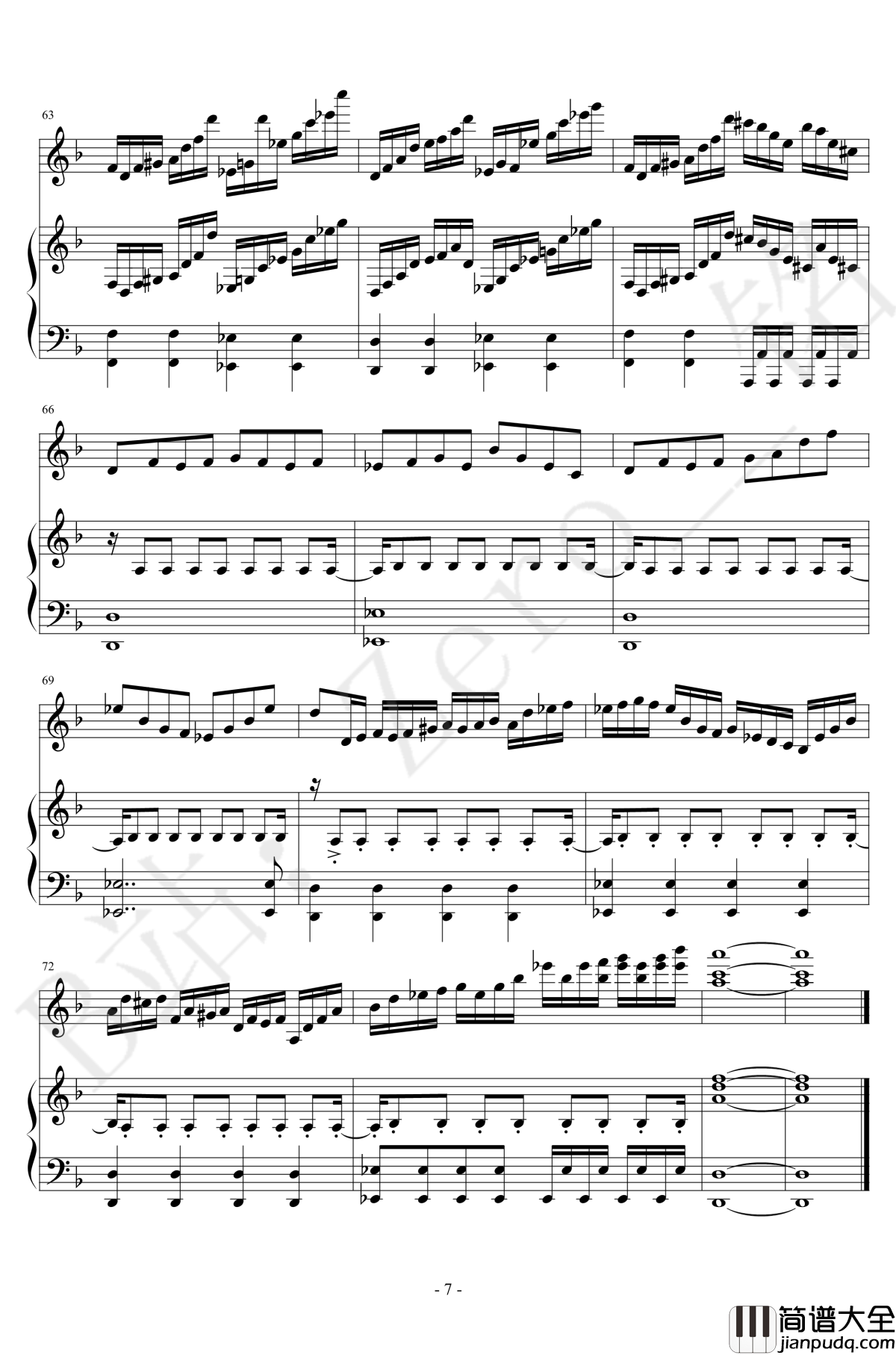 黑暗王子钢琴谱_The_Prince_of_Darkness_节奏大师