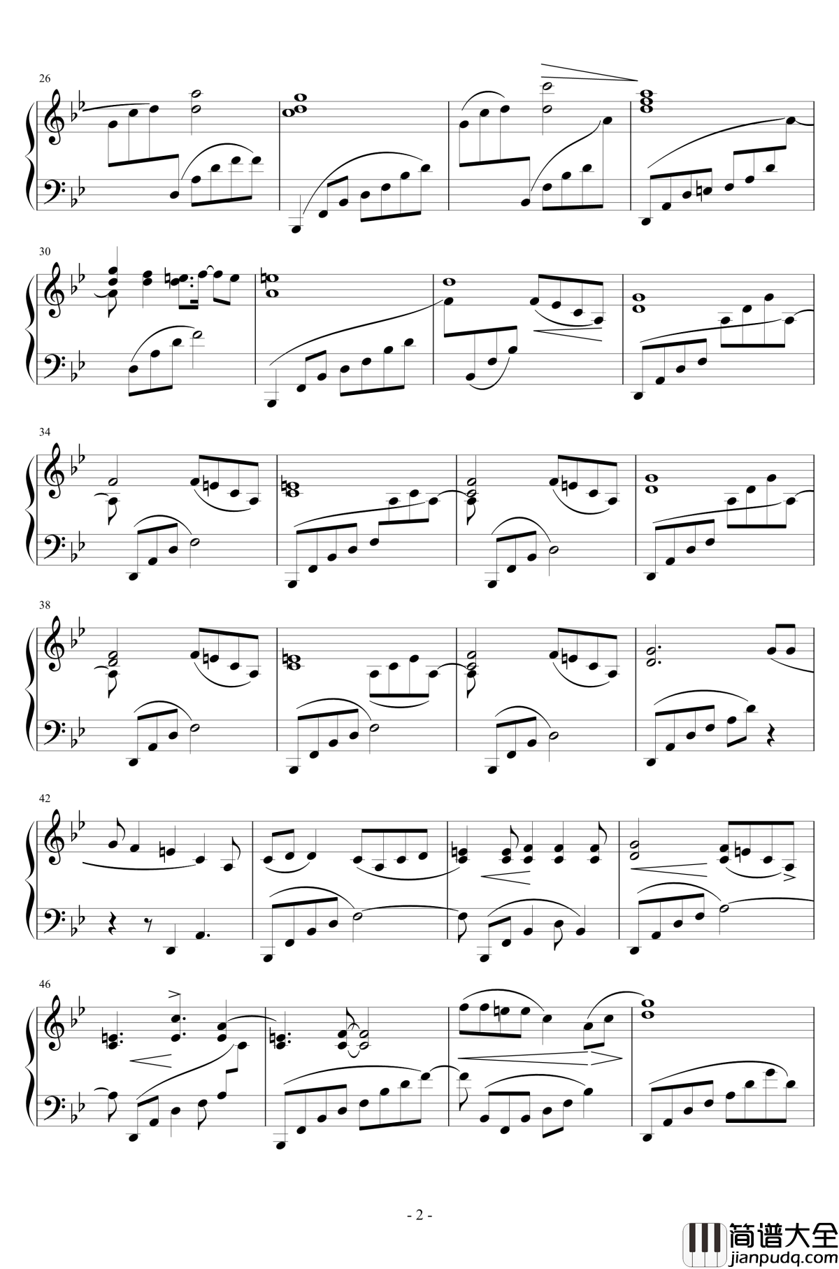 _旧布団街道を行く钢琴谱_幻想游戏_东方project