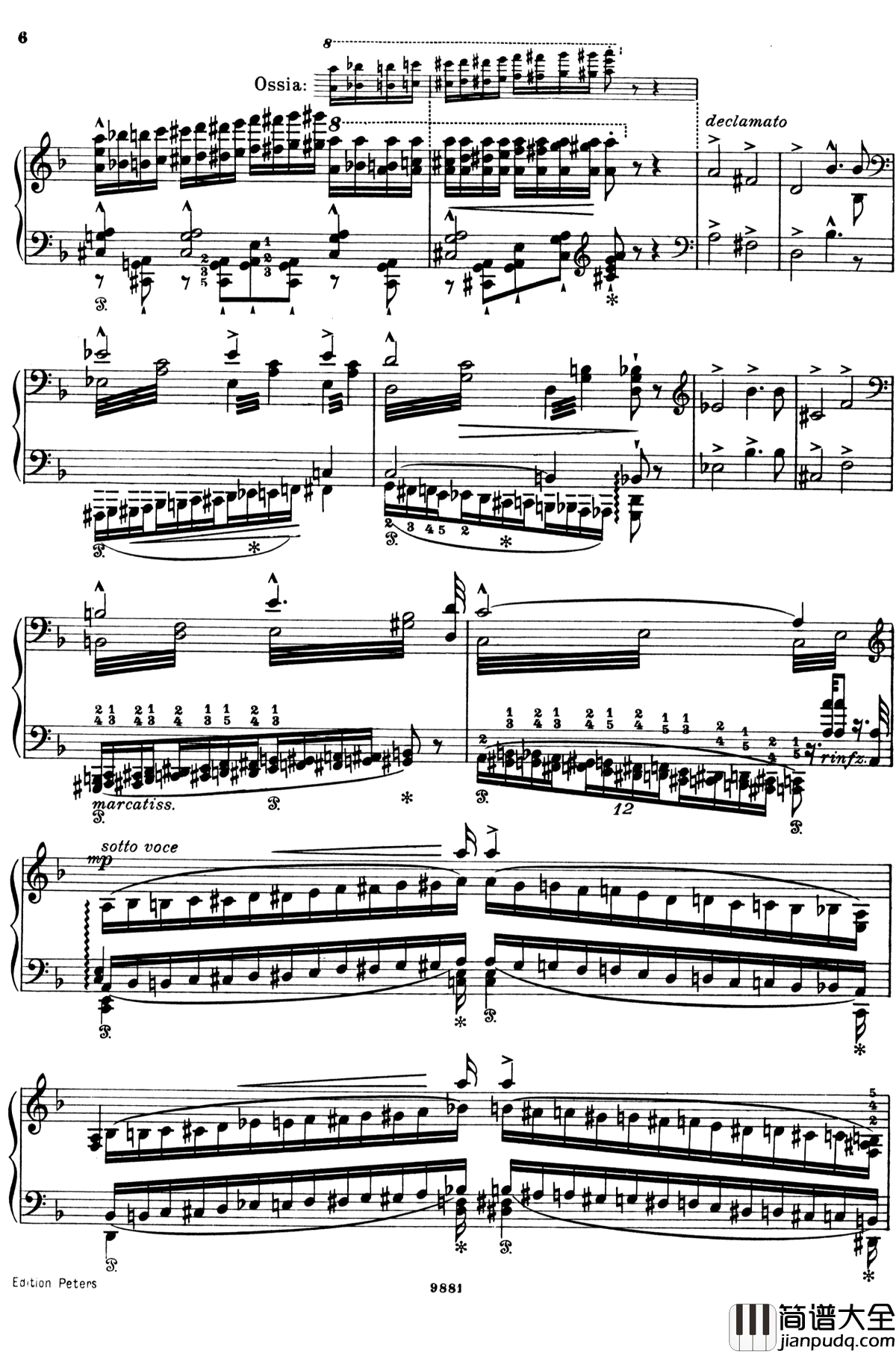 唐璜的回忆钢琴谱_李斯特_S.418_李斯特