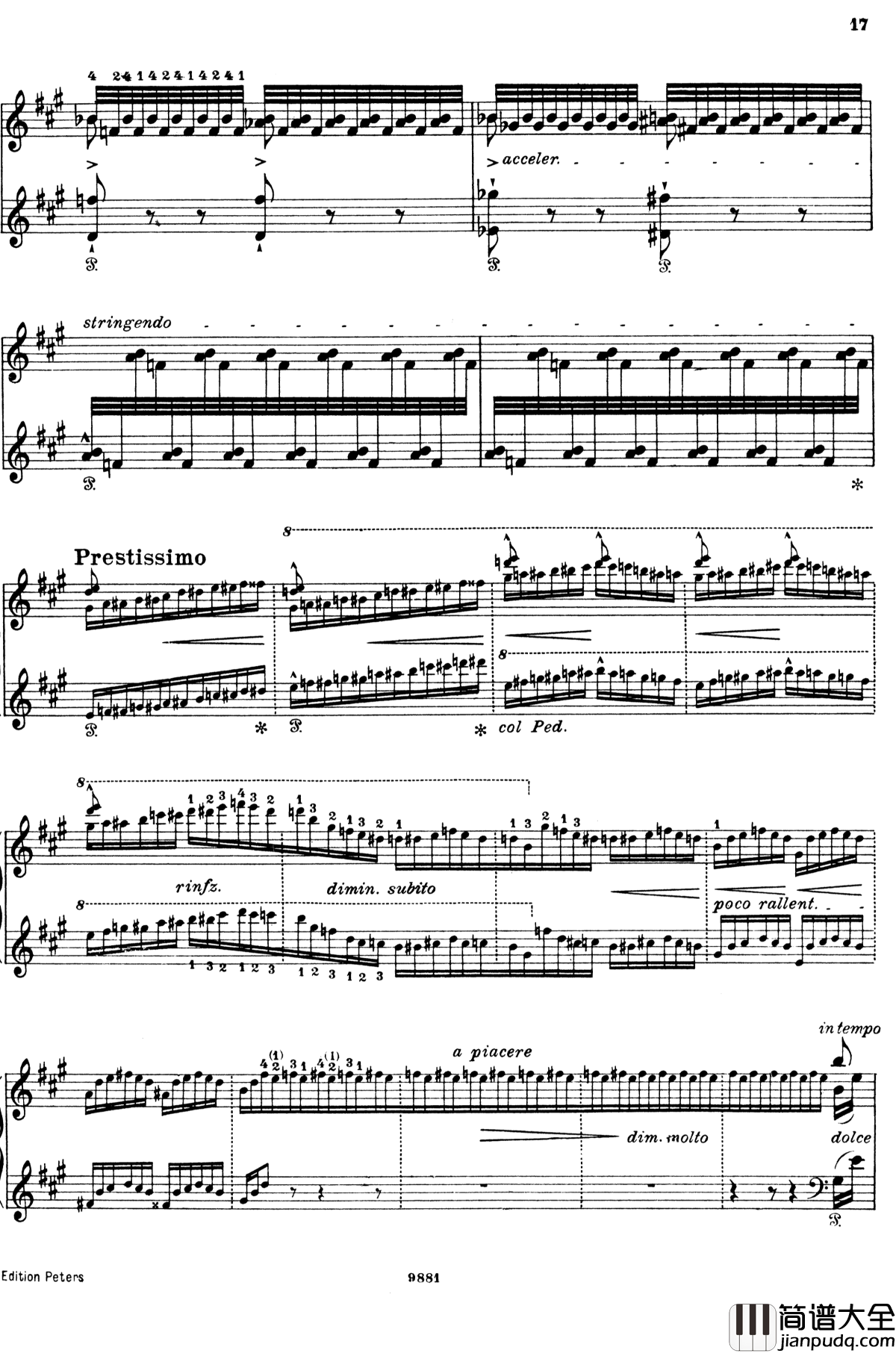 唐璜的回忆钢琴谱_李斯特_S.418_李斯特