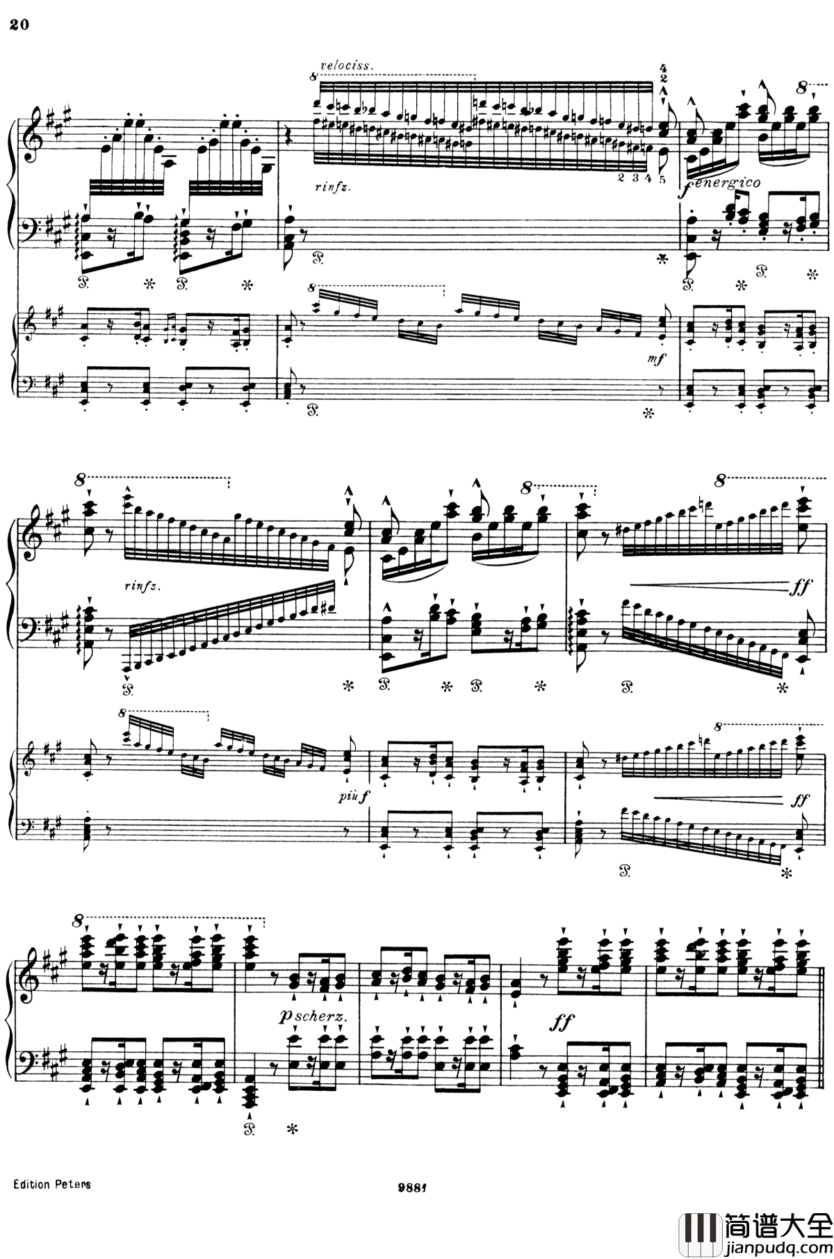 唐璜的回忆钢琴谱_李斯特_S.418_李斯特