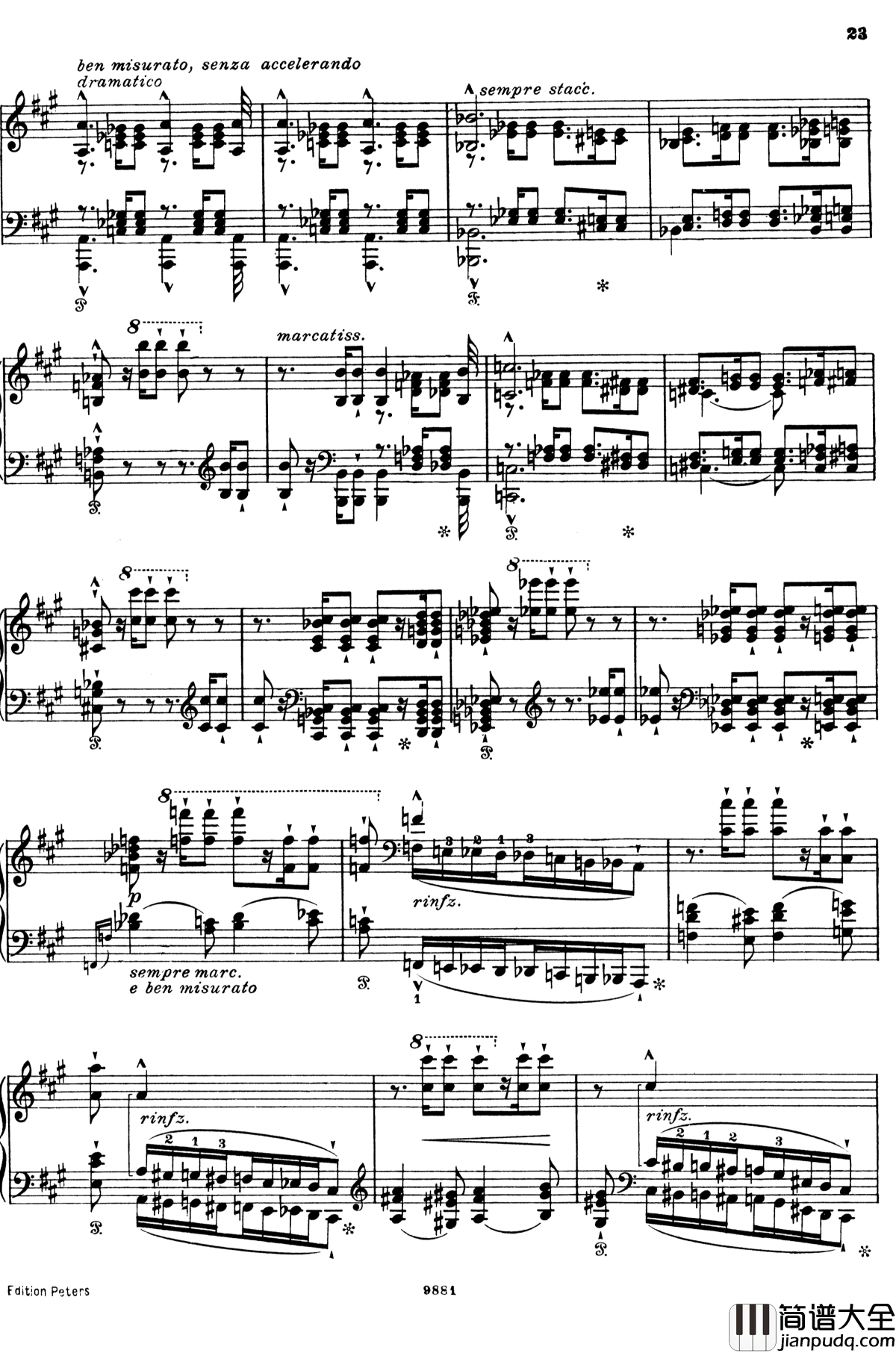 唐璜的回忆钢琴谱_李斯特_S.418_李斯特