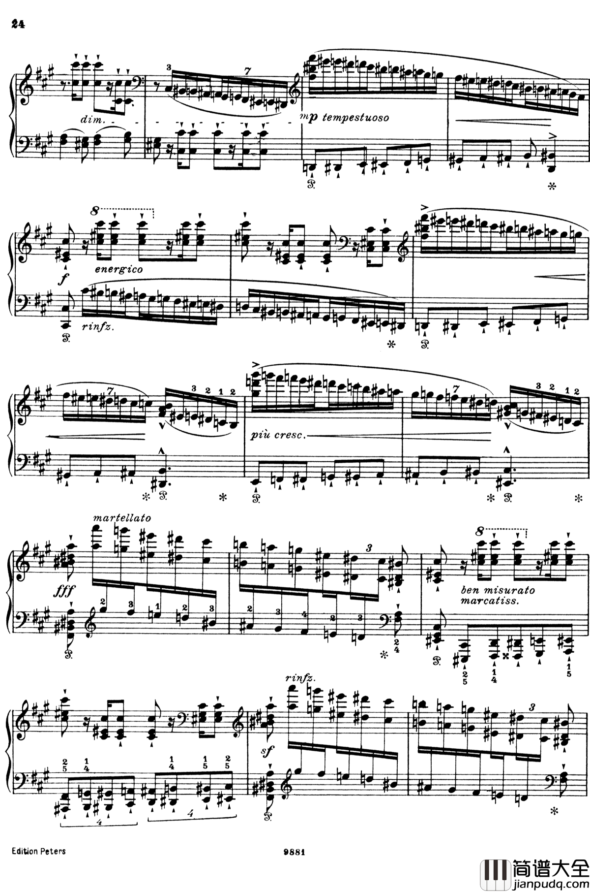 唐璜的回忆钢琴谱_李斯特_S.418_李斯特