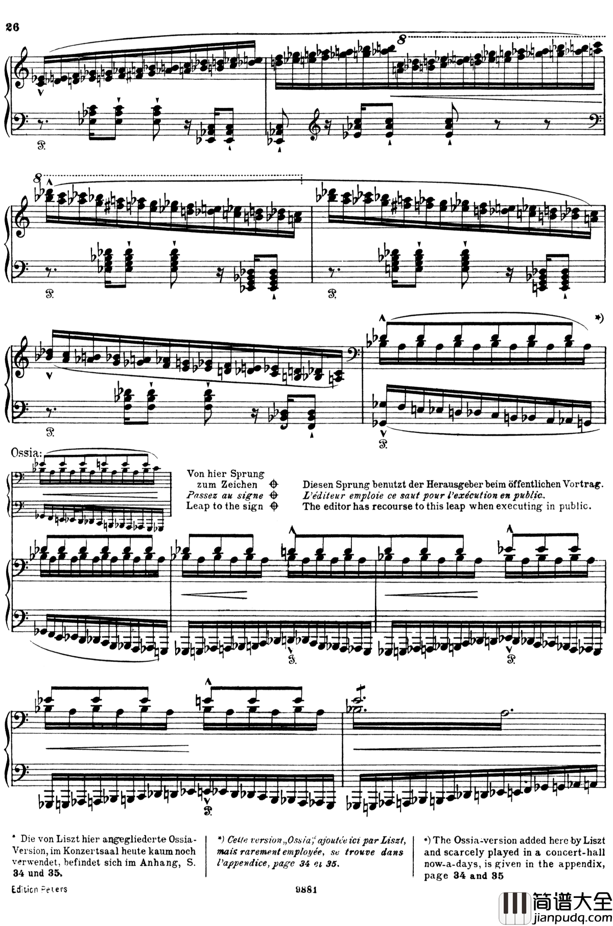 唐璜的回忆钢琴谱_李斯特_S.418_李斯特
