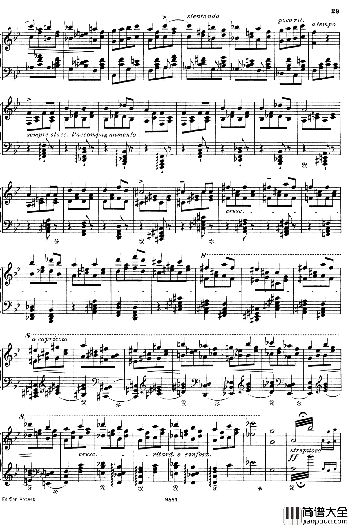 唐璜的回忆钢琴谱_李斯特_S.418_李斯特