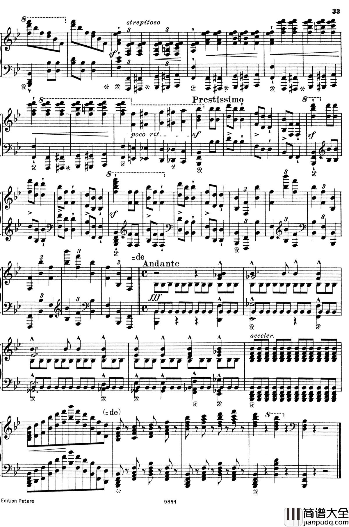 唐璜的回忆钢琴谱_李斯特_S.418_李斯特