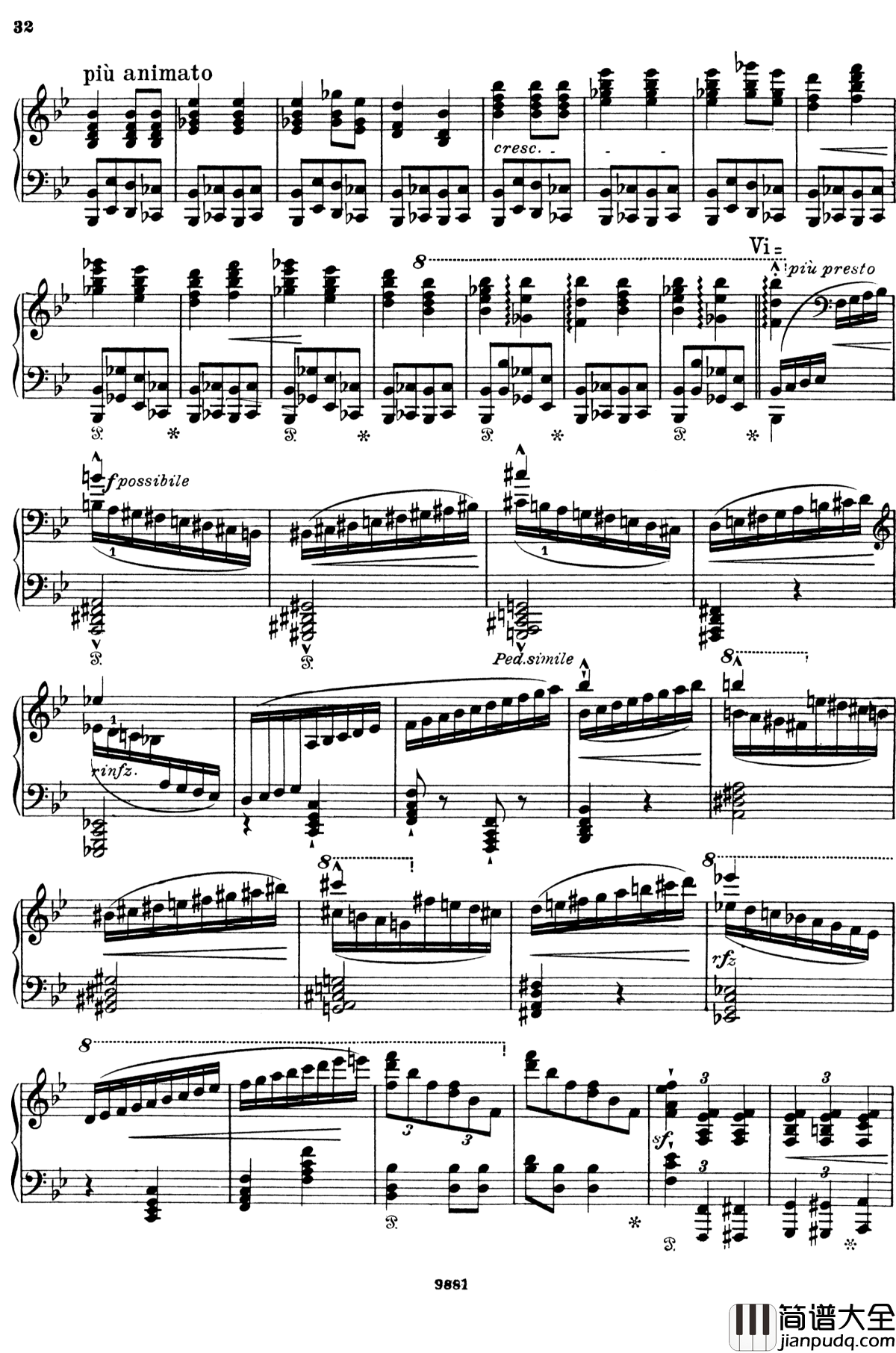 唐璜的回忆钢琴谱_李斯特_S.418_李斯特