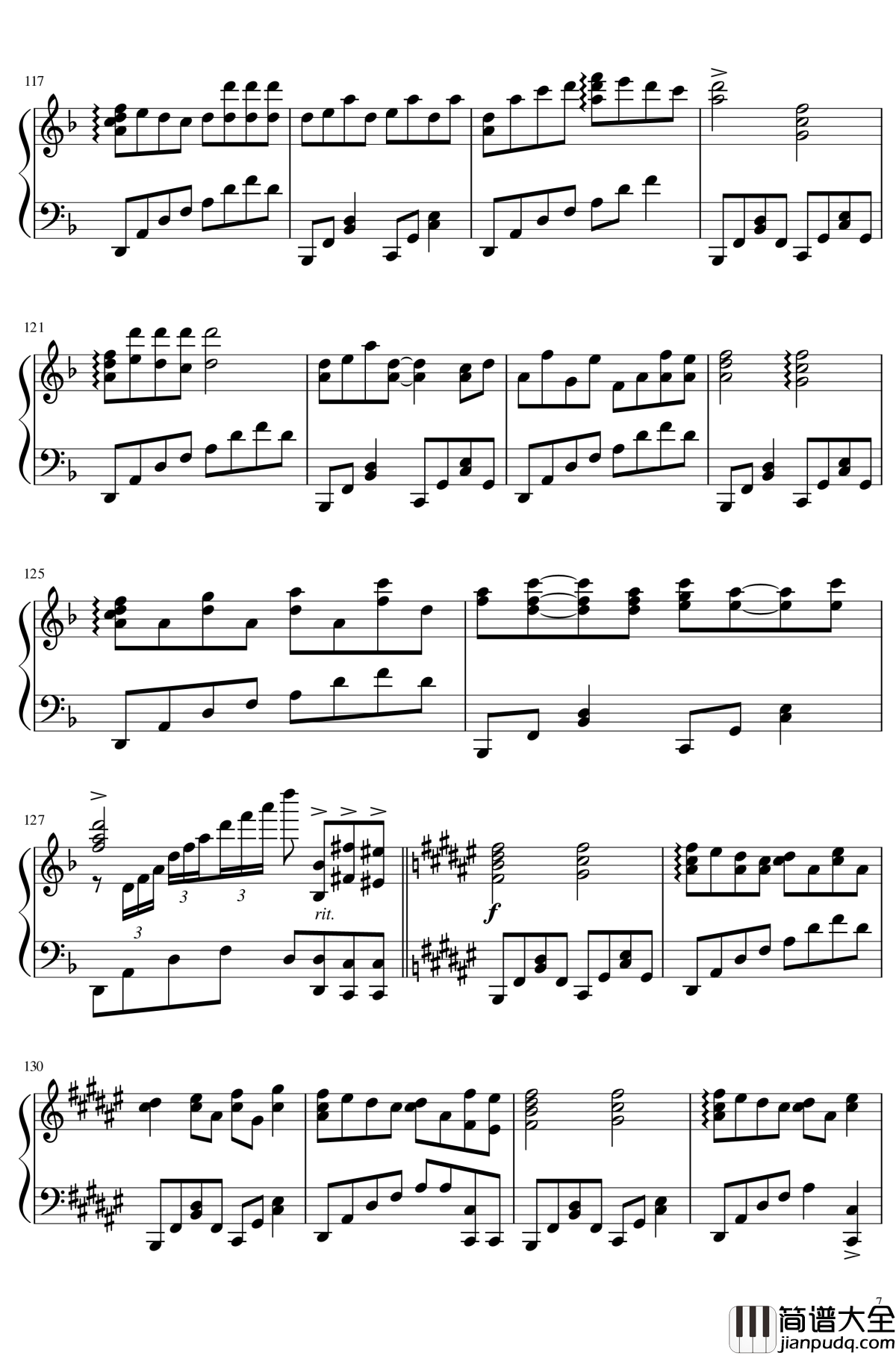 幽霊楽団_～_Phantom_Ensemble钢琴谱_东方花映冢_东方project