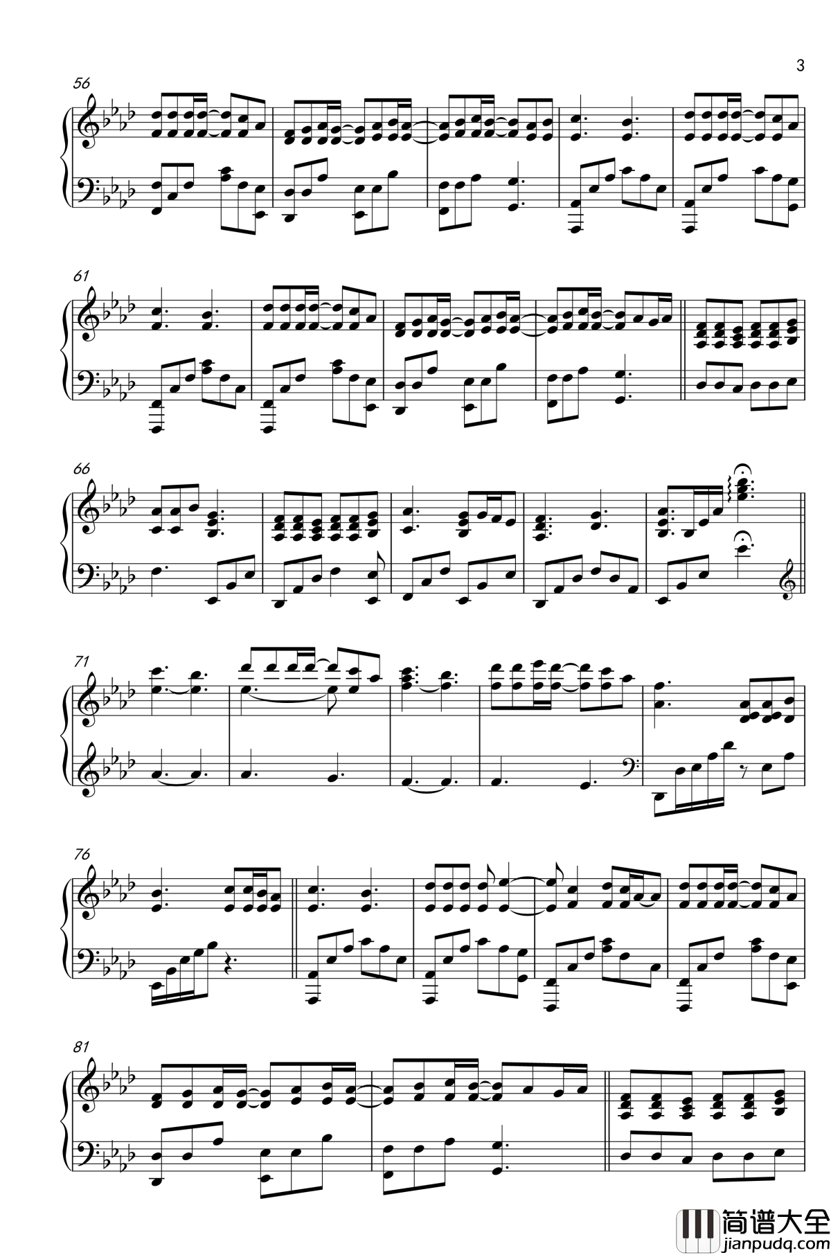 Finally钢琴谱_安室奈美惠