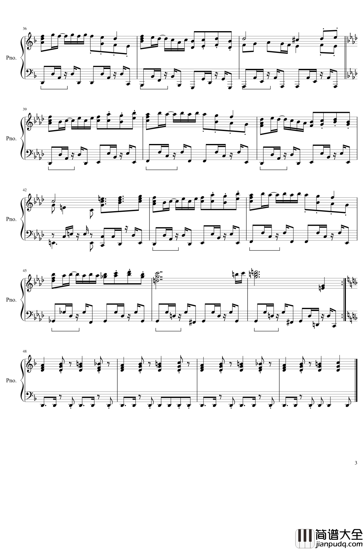 地底绽放的蔷薇钢琴谱_东方凭依华_东方project