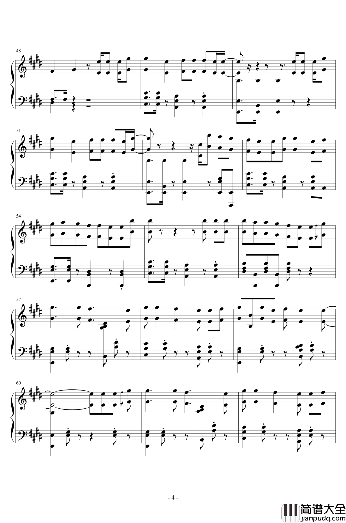 love_yourself钢琴谱_贾斯汀比伯