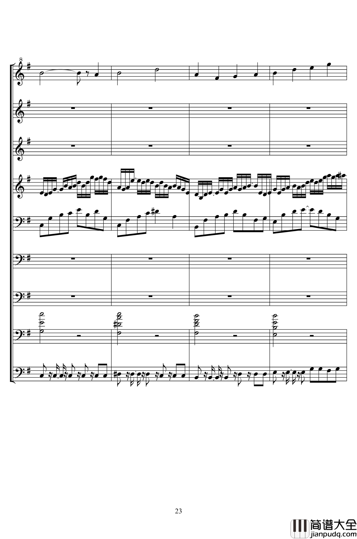 ELISA钢琴谱_二夜祭