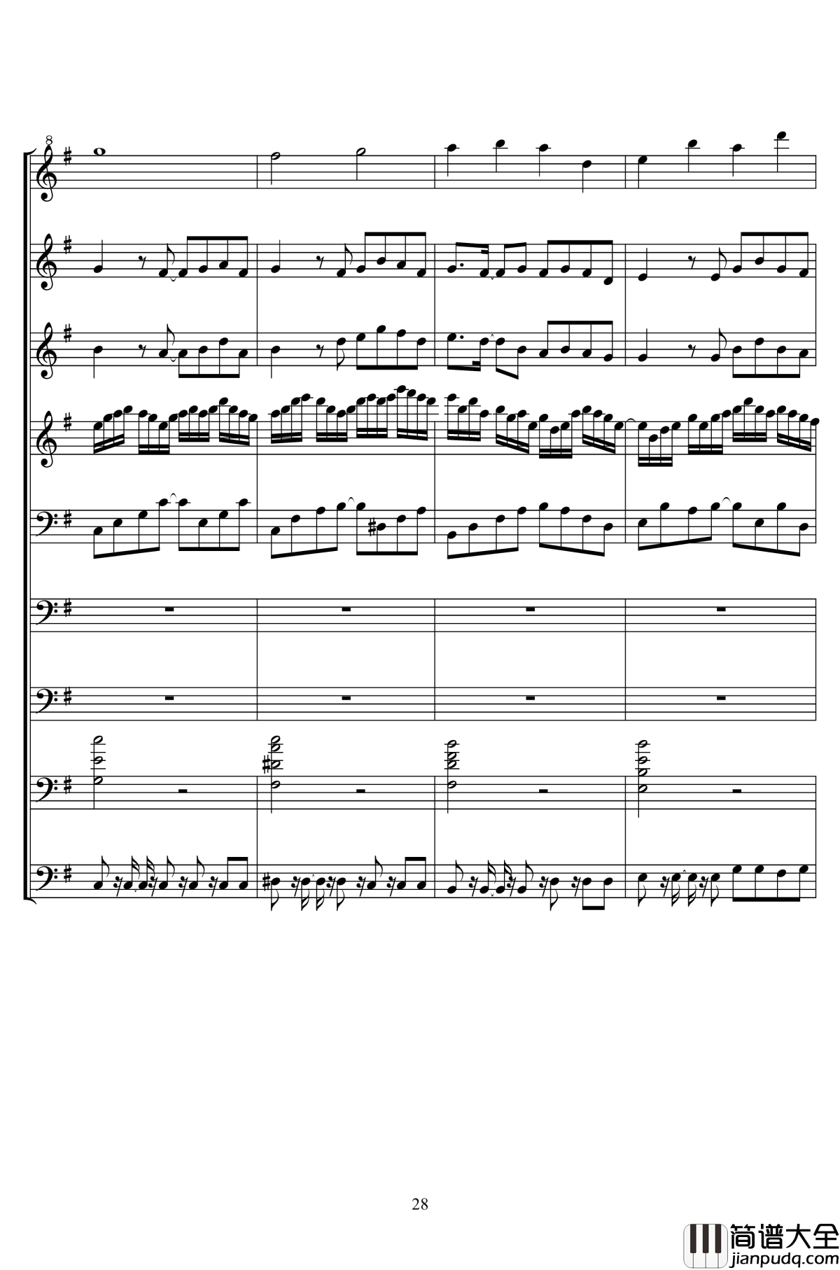 ELISA钢琴谱_二夜祭