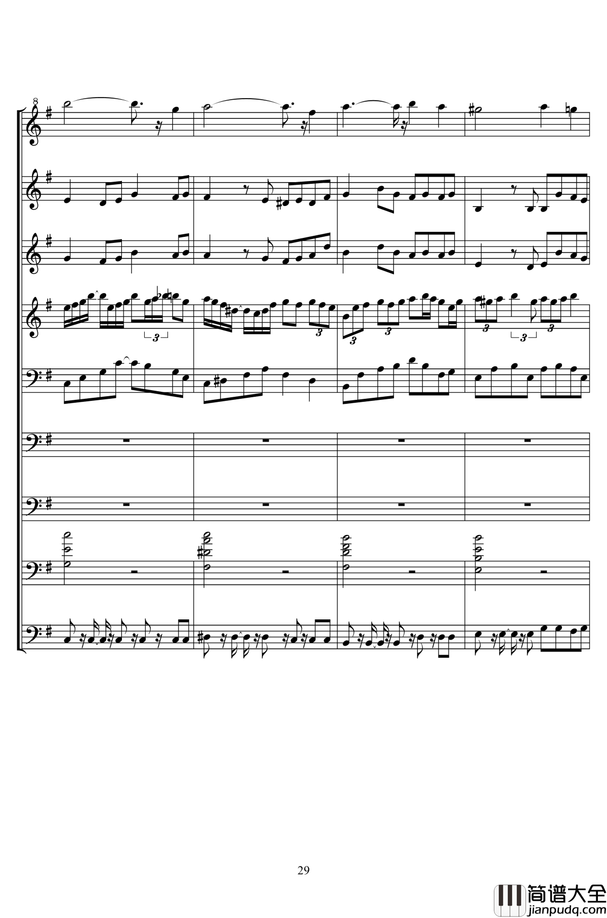 ELISA钢琴谱_二夜祭