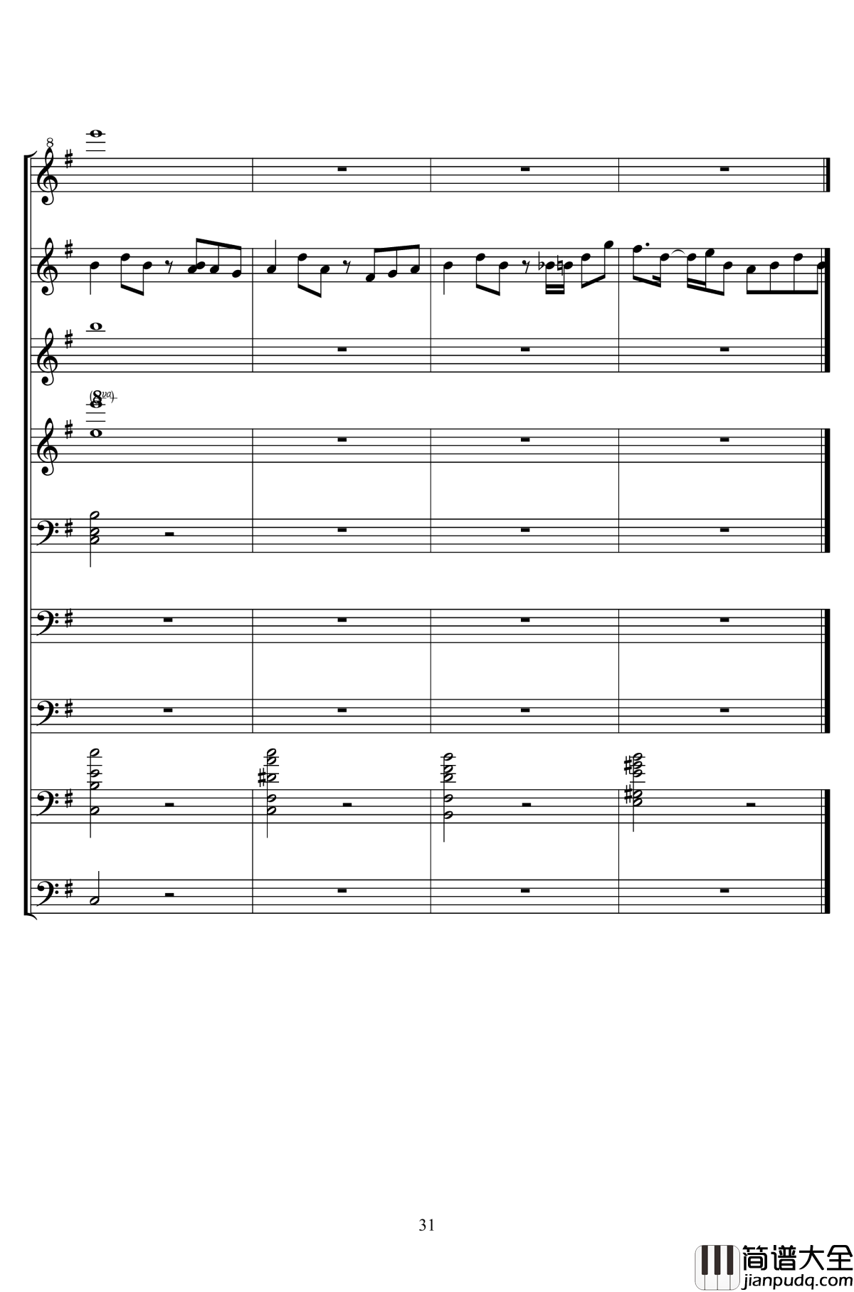 ELISA钢琴谱_二夜祭