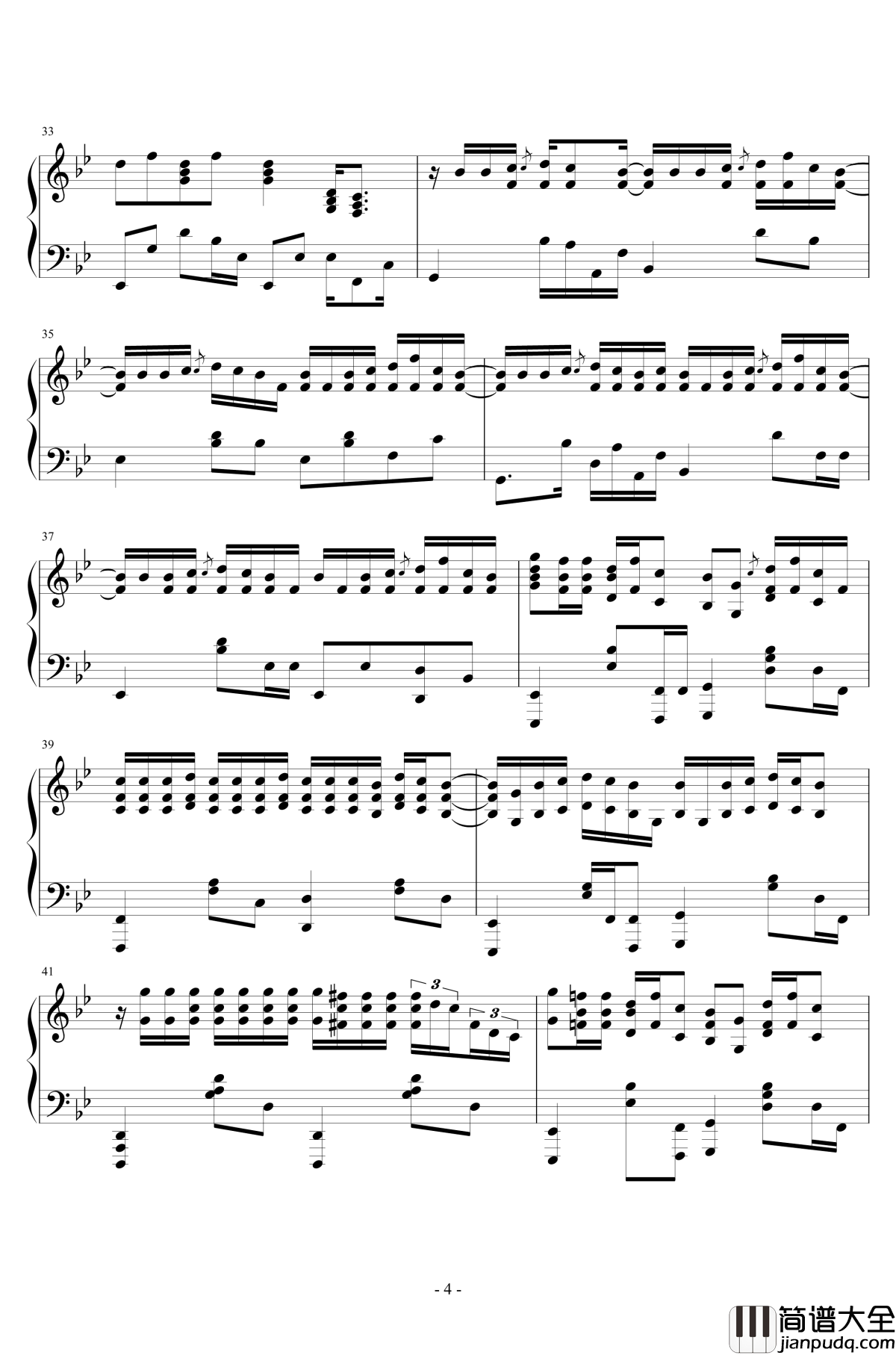 碟中谍钢琴谱_Mission:_Impossible